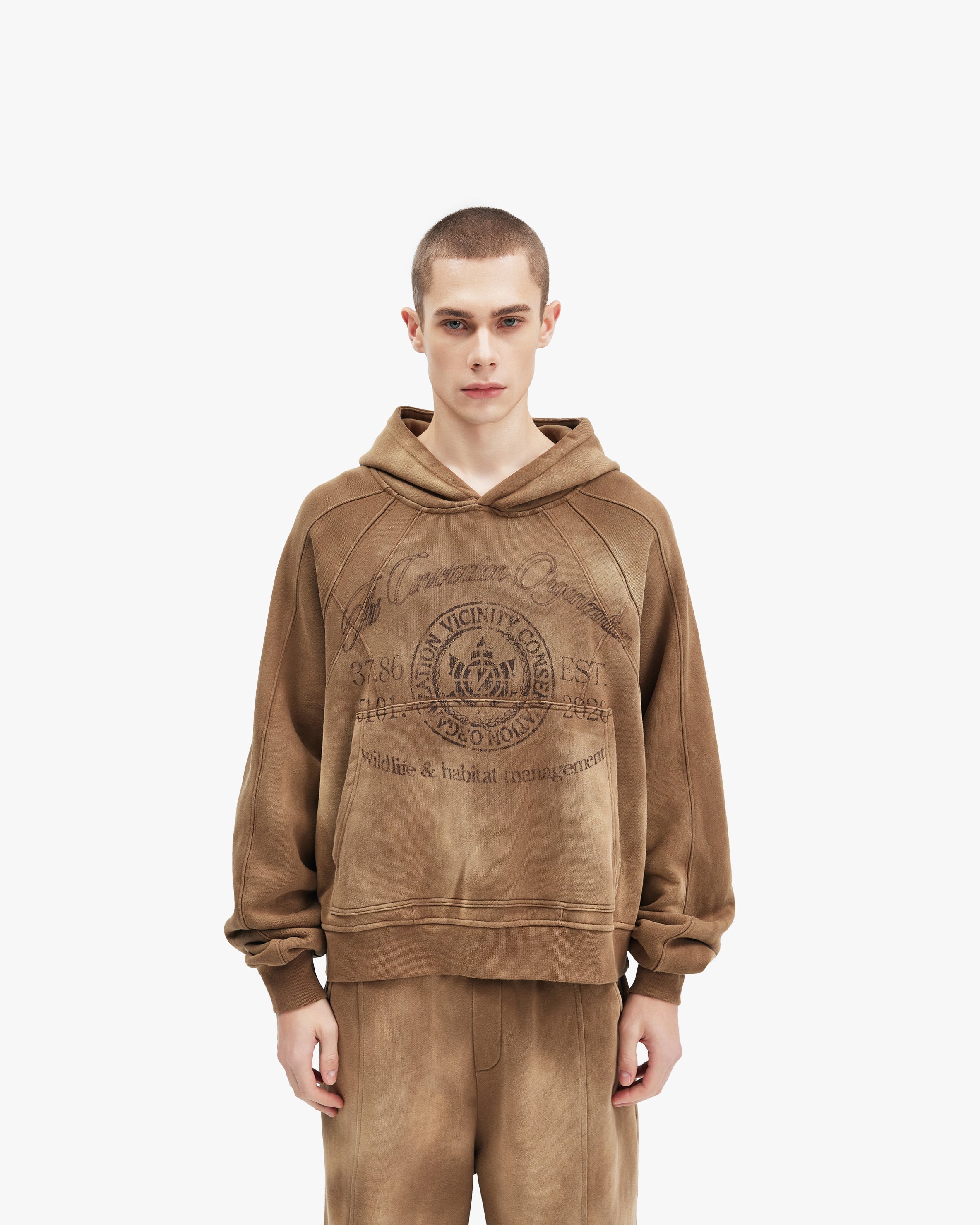 EXPLORER HOODIE BEIGE