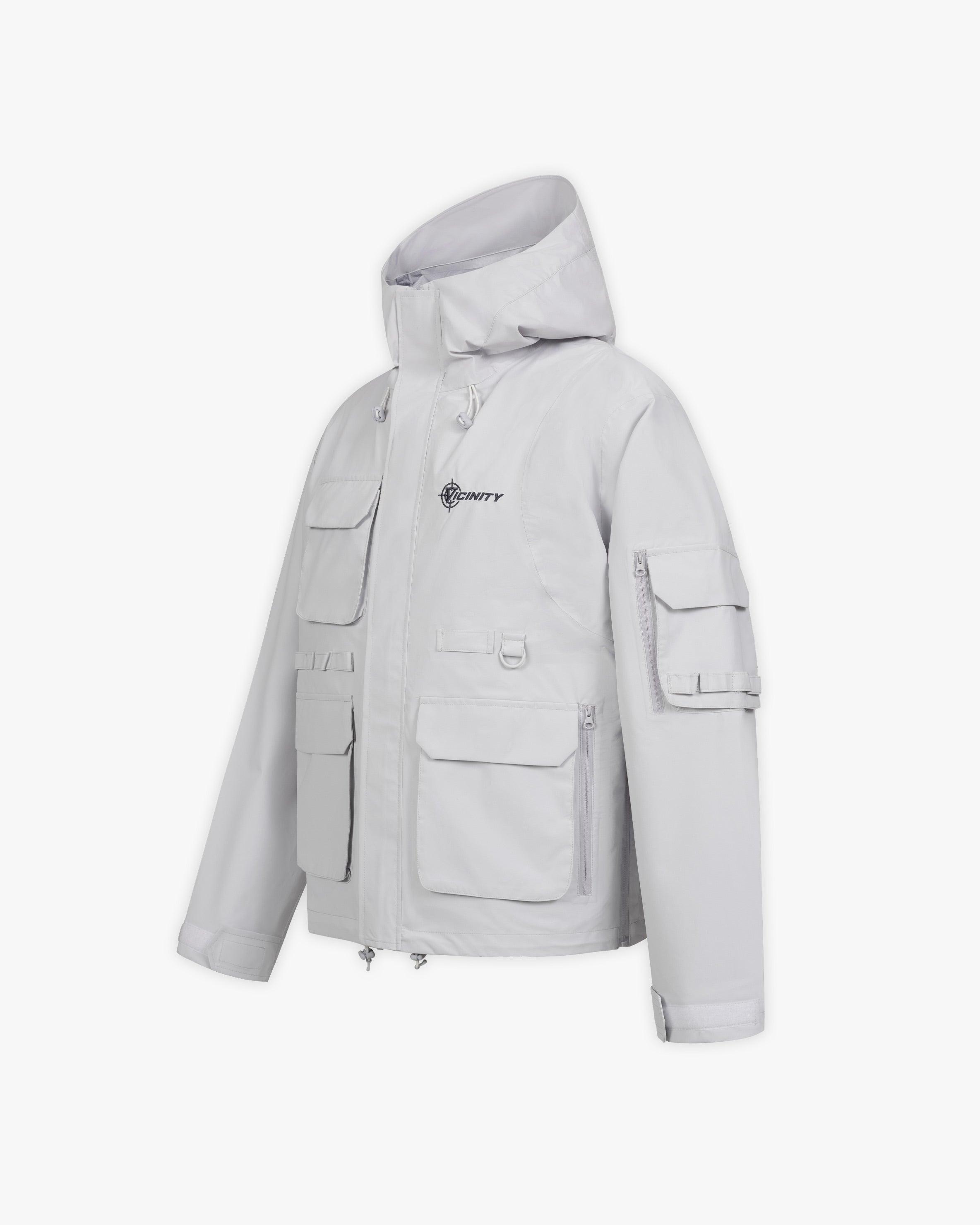 WINDBREAKER LIGHT GREY