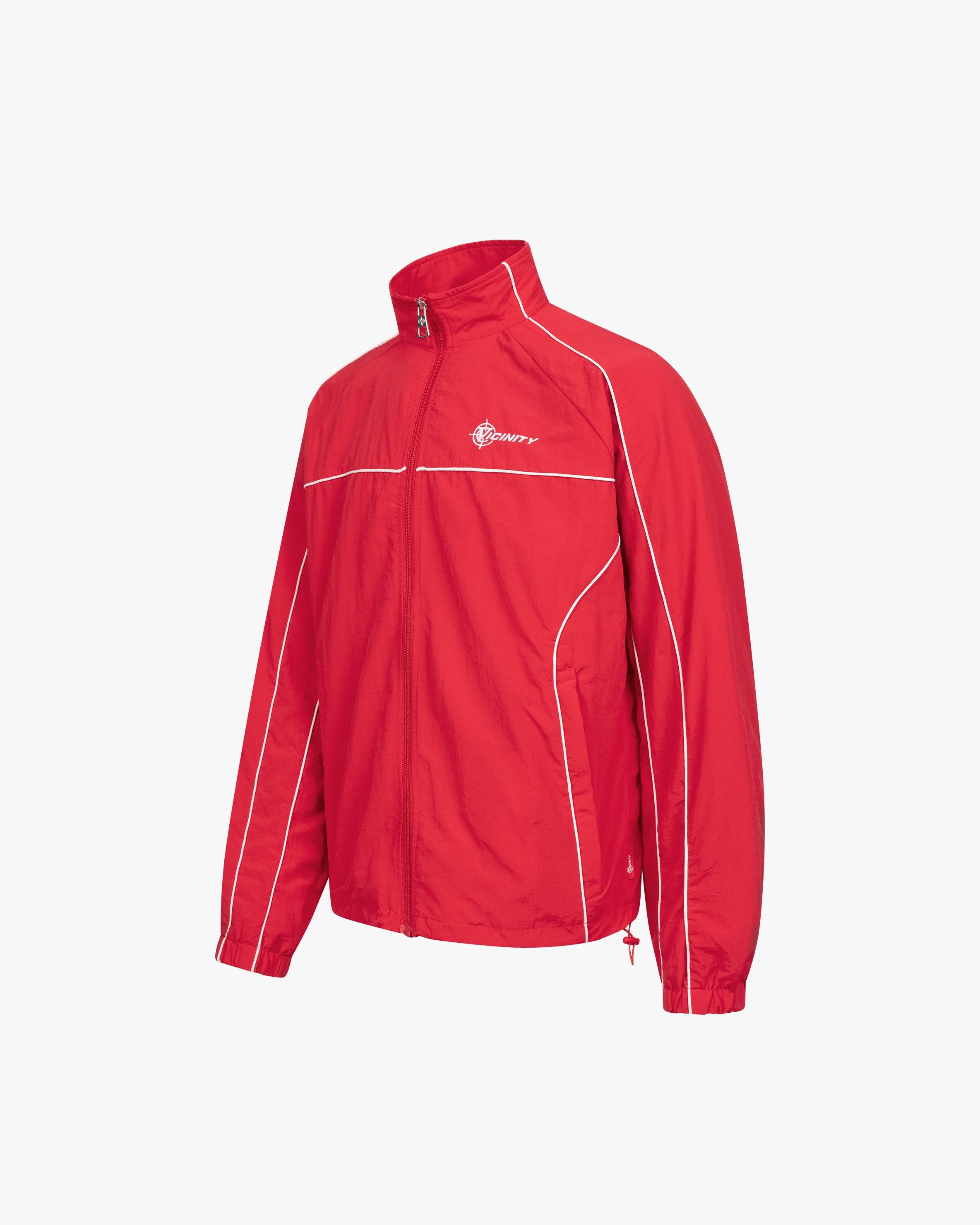 TRACK JACKET RED
