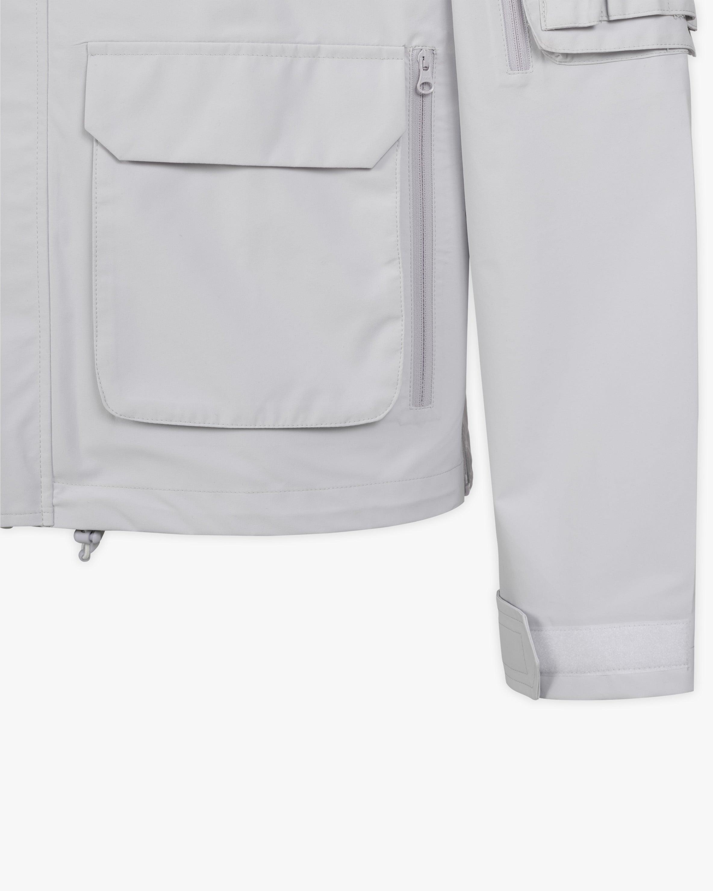 WINDBREAKER LIGHT GREY