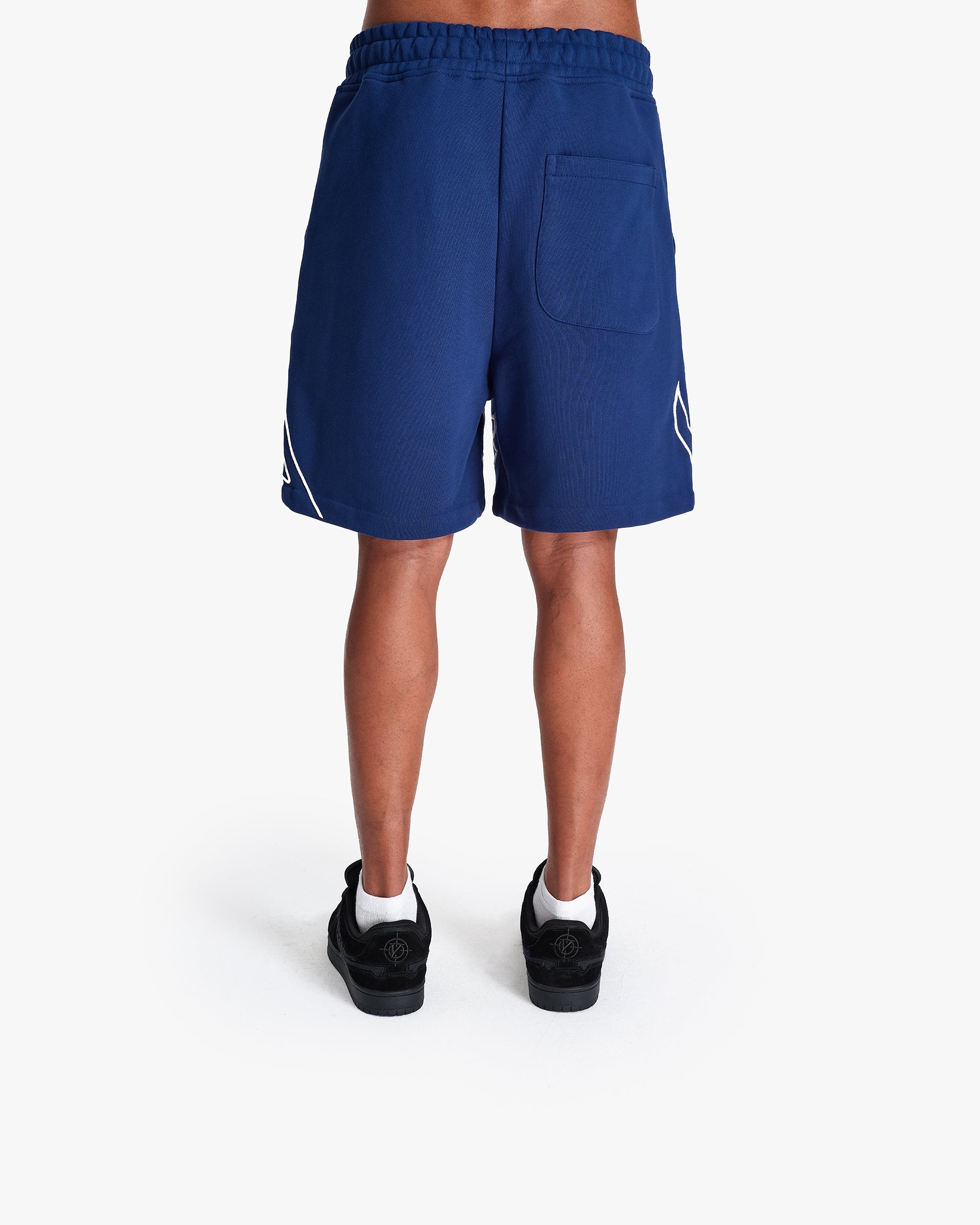 GRAFFITI SHORTS BLUE