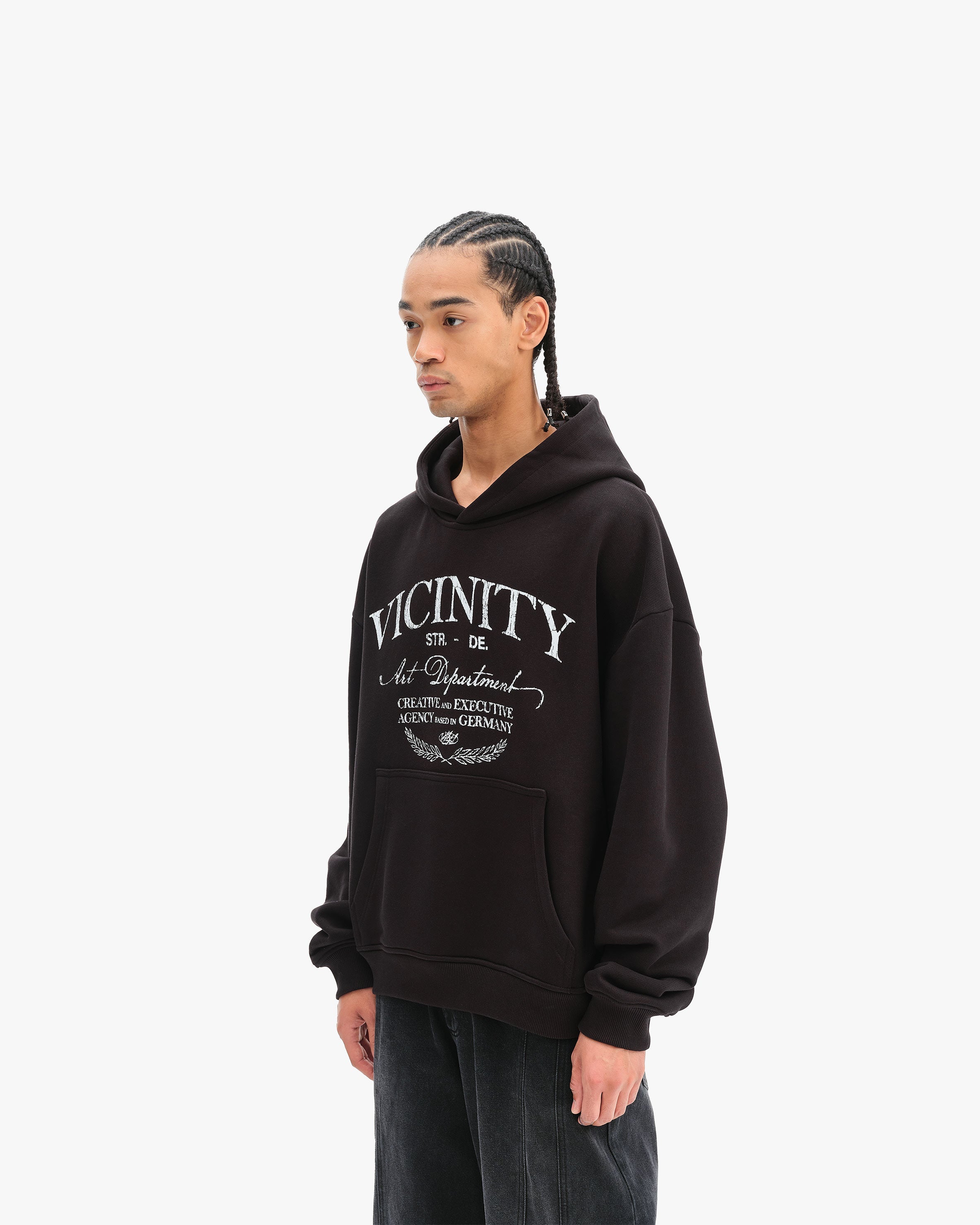 ART DEPARTMENT HOODIE BLACK