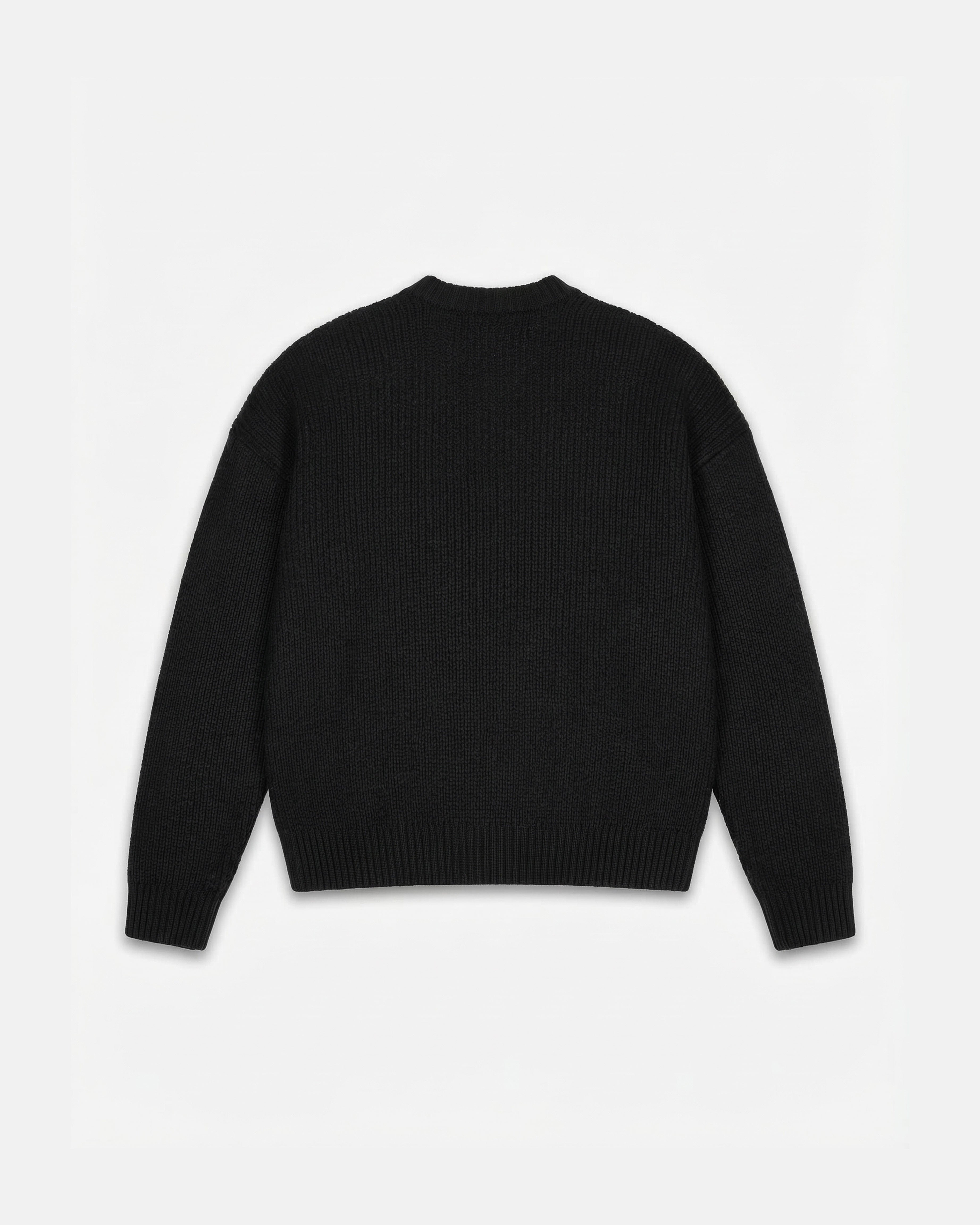 V-LOGO KNITWEAR BLACK
