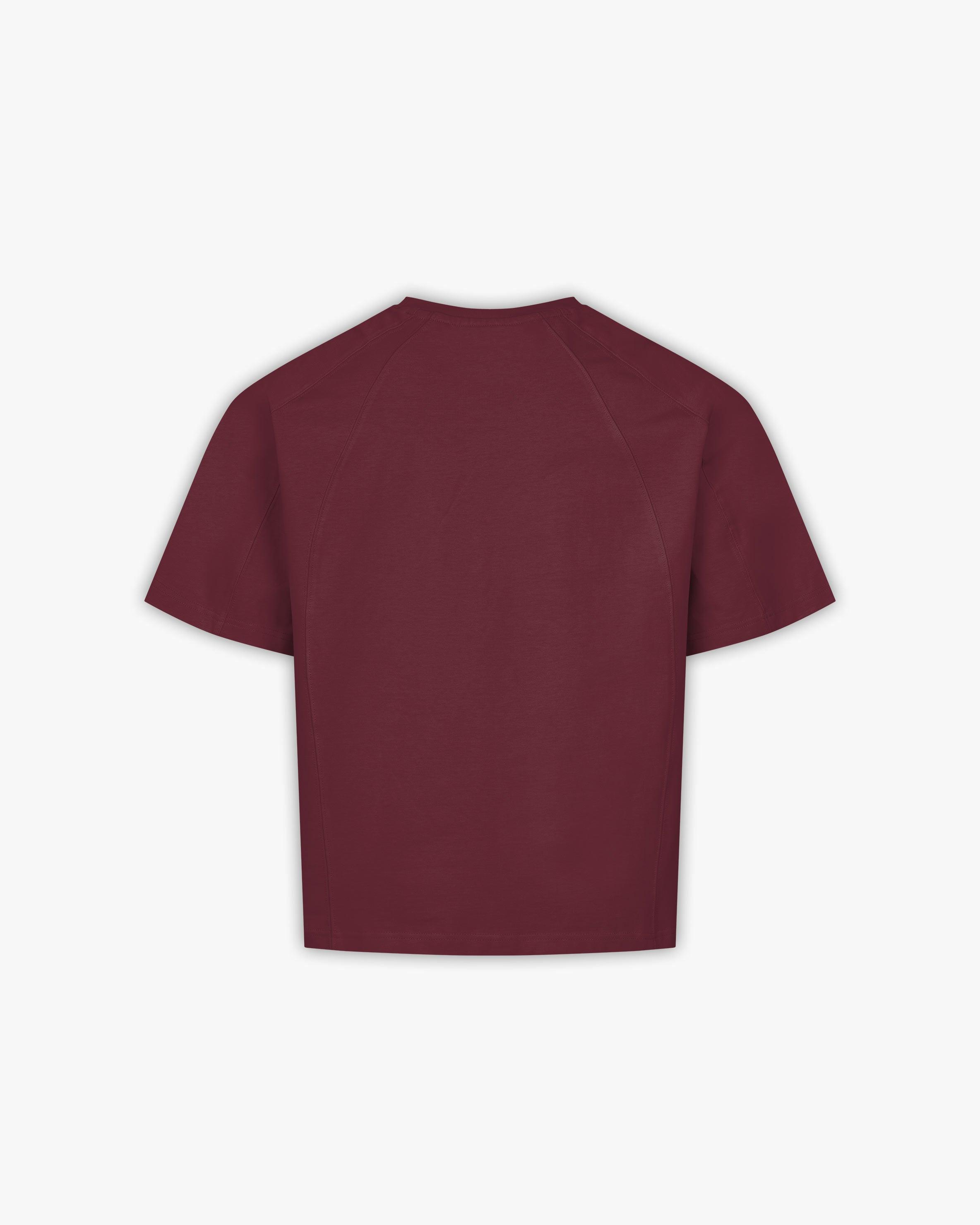 T-SHIRT WINE RED