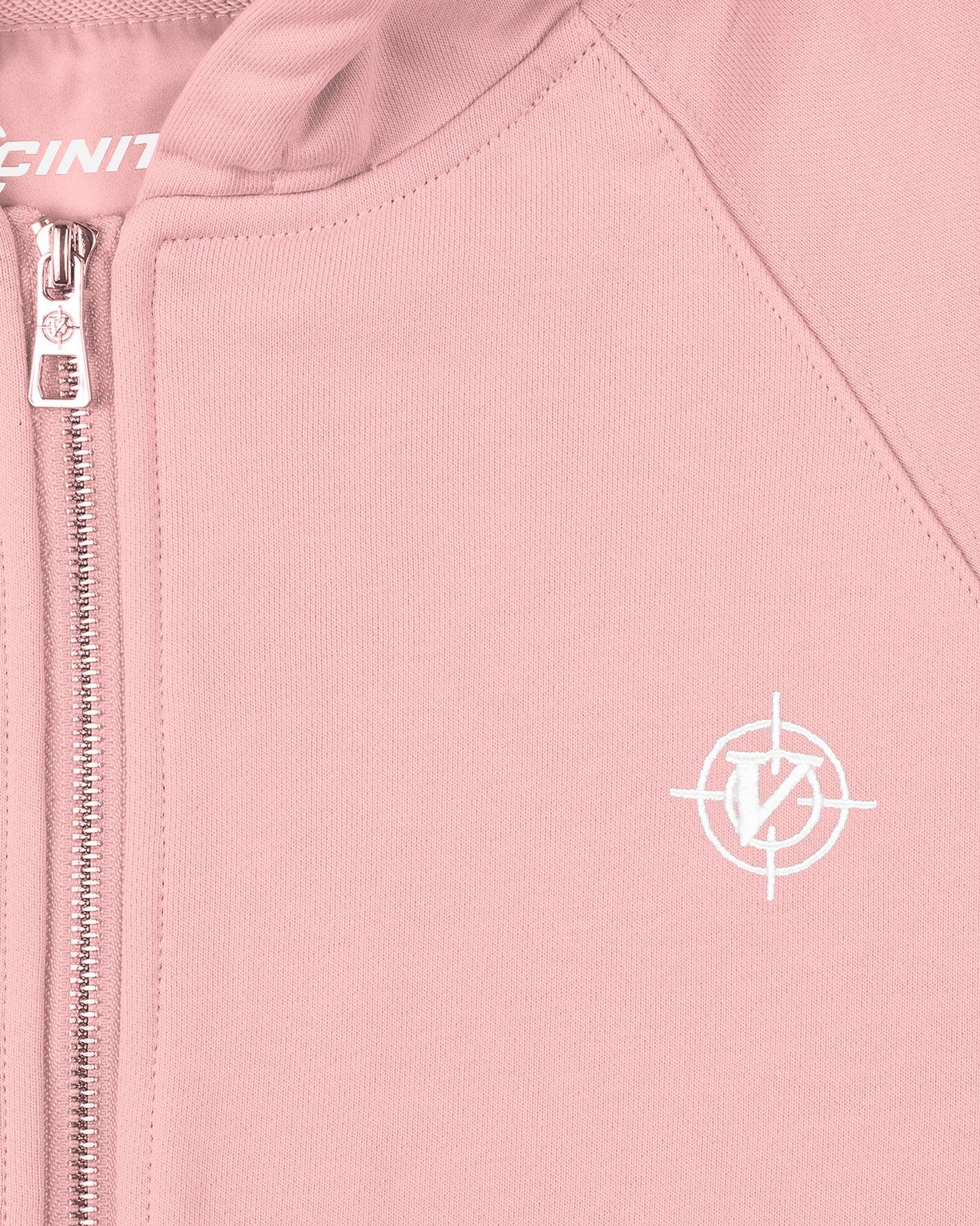 INSIDE OUT ZIP HOODIE PINK (OLD SIZING)