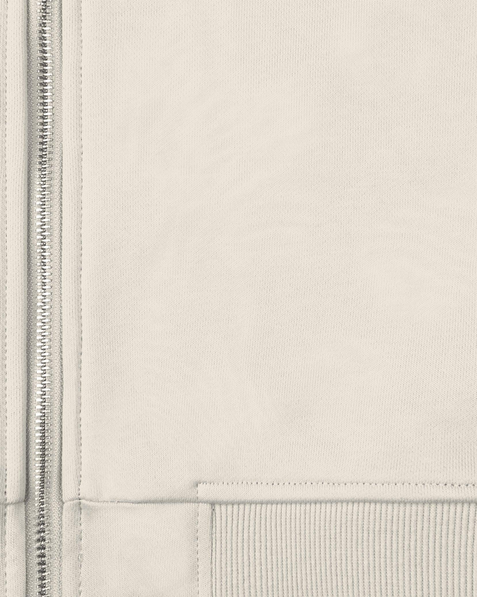 INSIDE OUT ZIP HOODIE BEIGE (OLD SIZING)