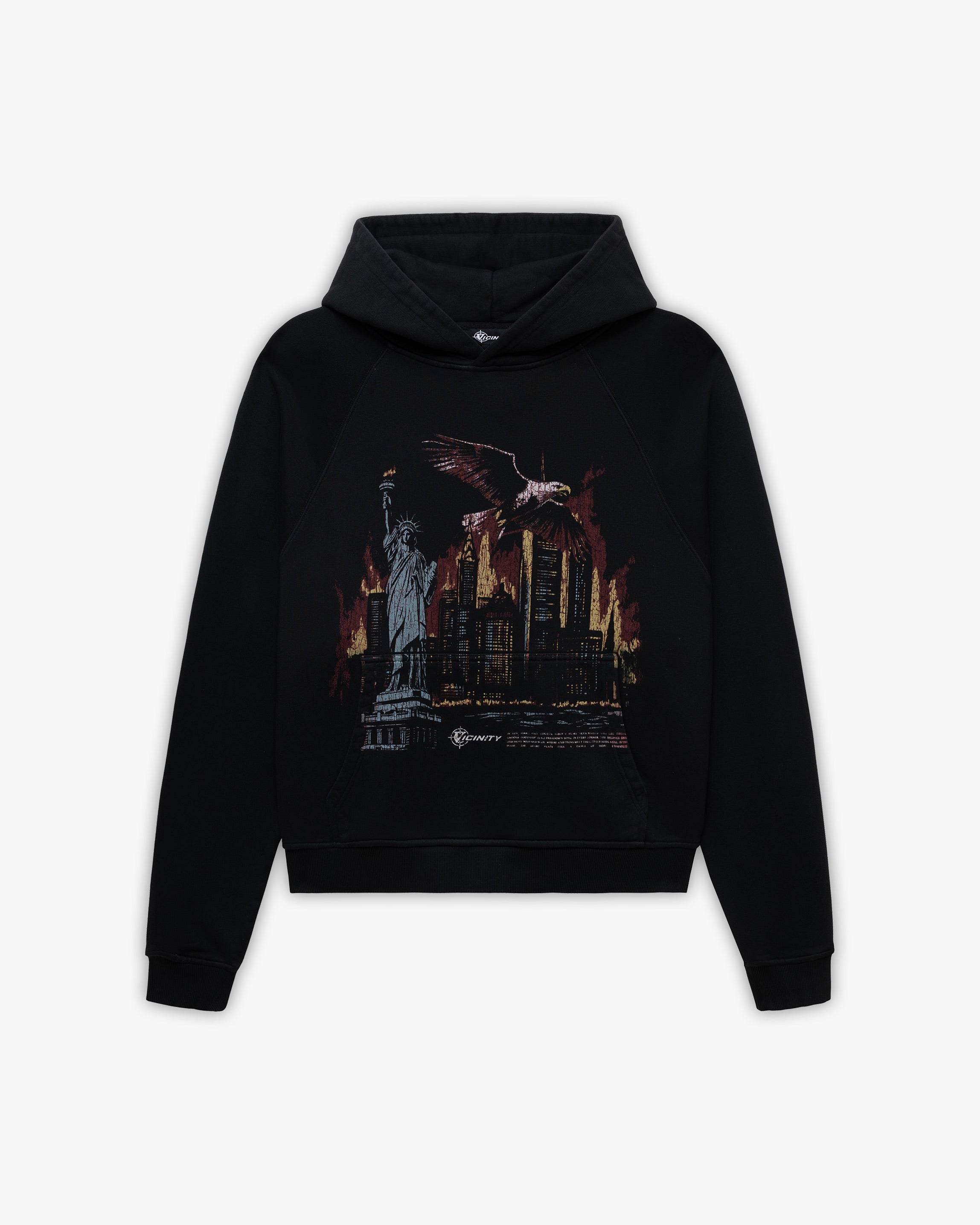 LIBERTY BURNS HOODIE VINTAGE WASH