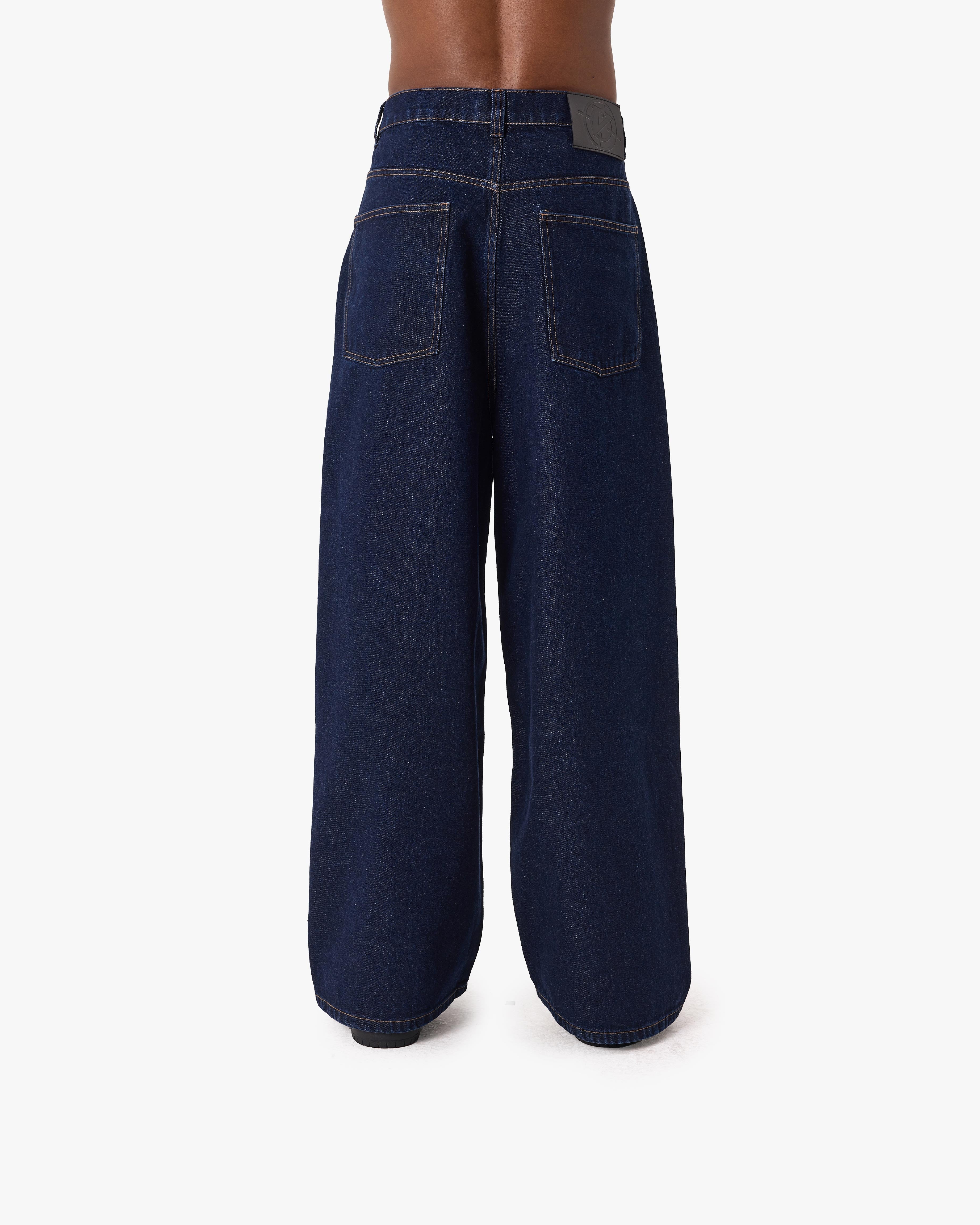 THE BAGGY DENIM RAW BLUE