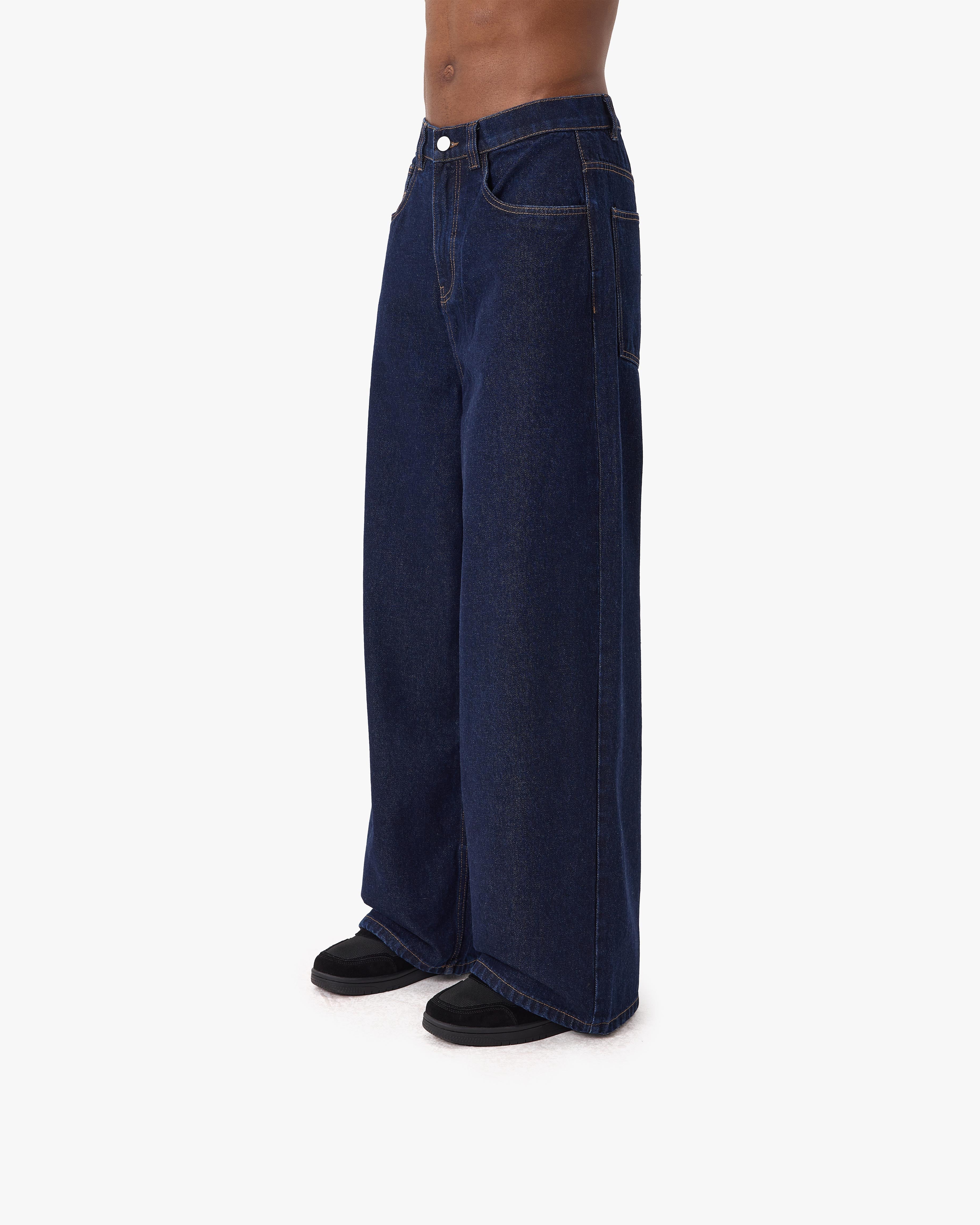 THE BAGGY DENIM RAW BLUE