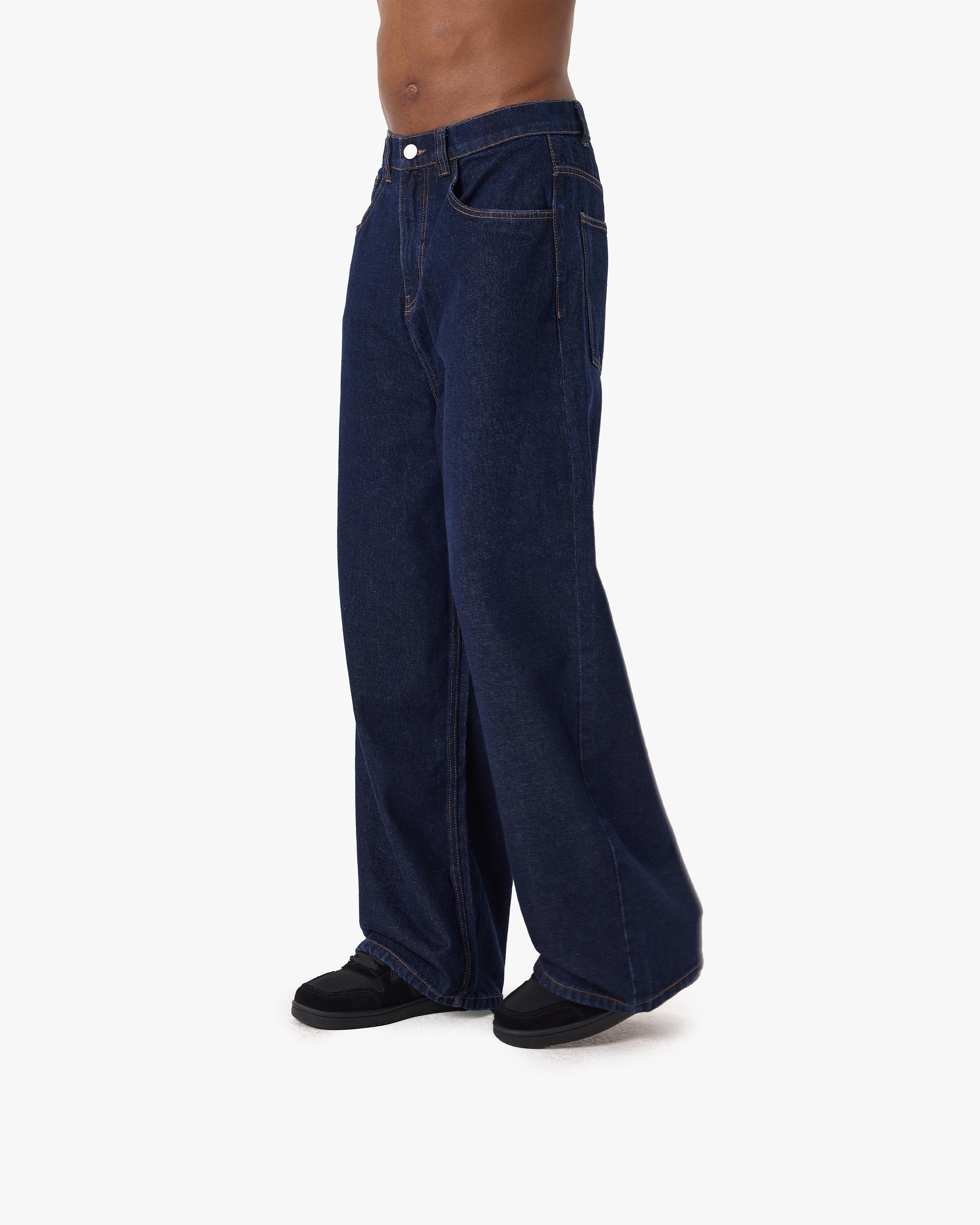 THE BAGGY DENIM RAW BLUE