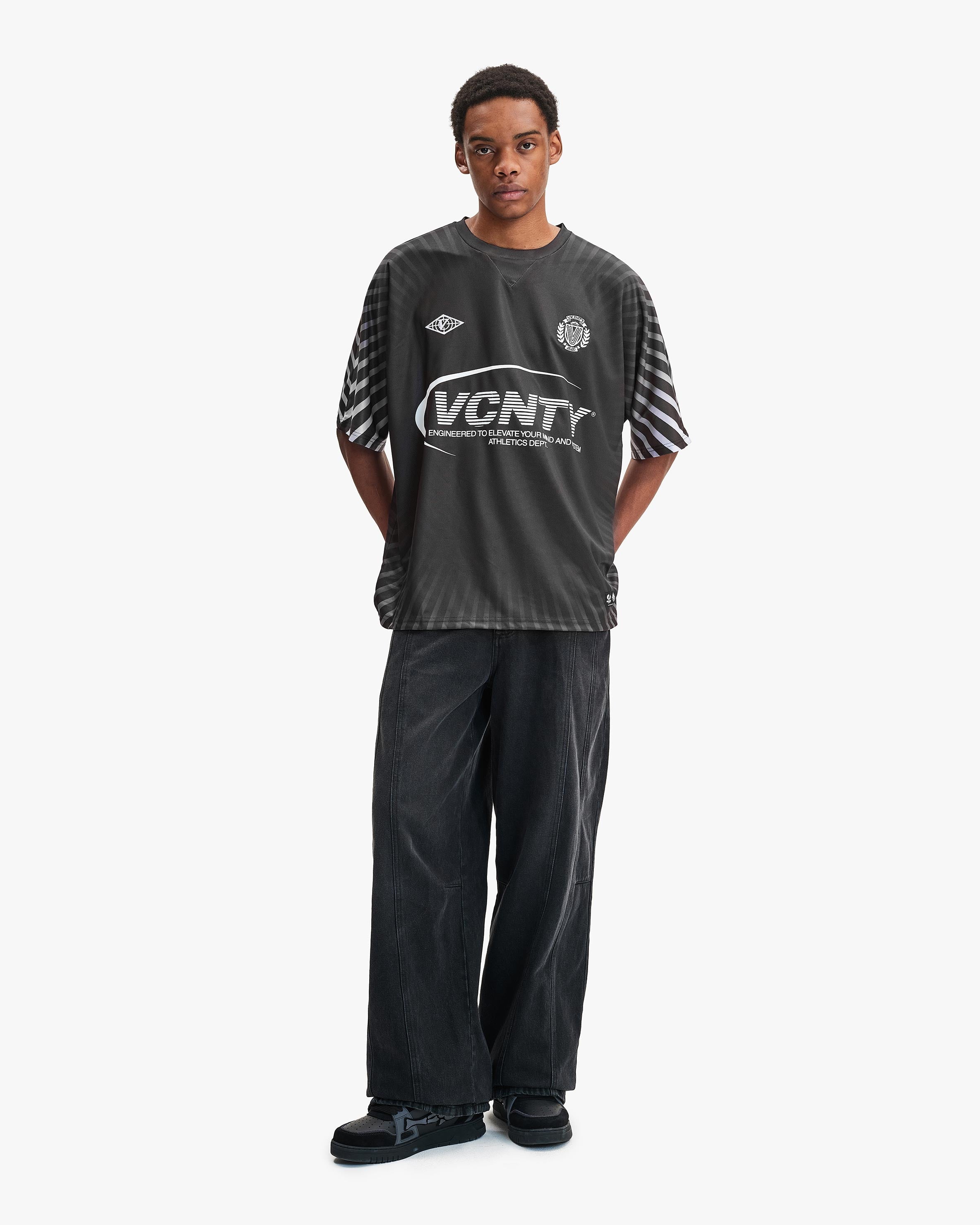 RISING SHINE JERSEY BLACK