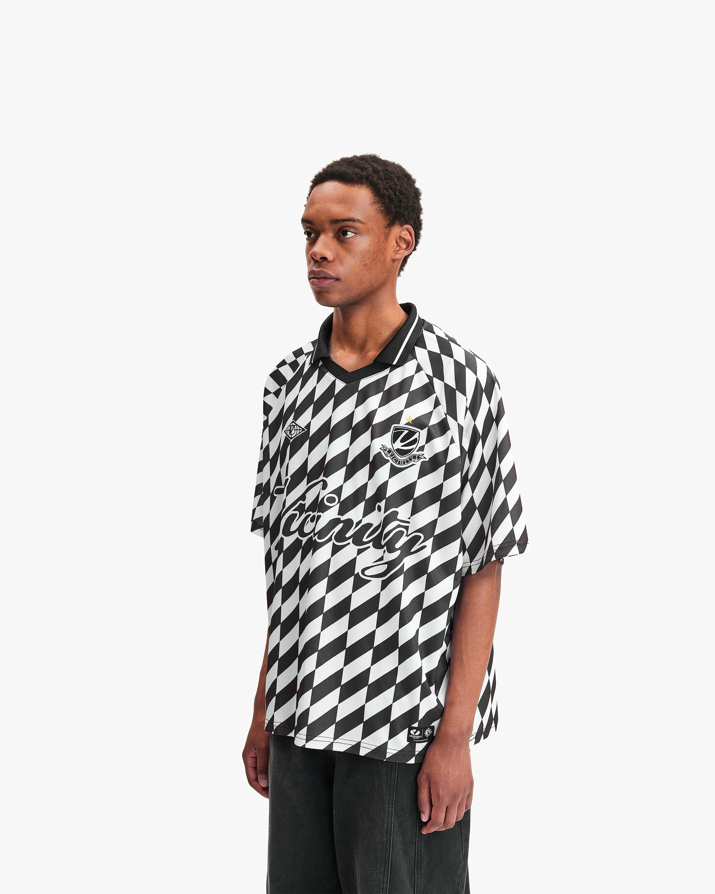 ROYAL MATCH JERSEY BLACK/WHITE