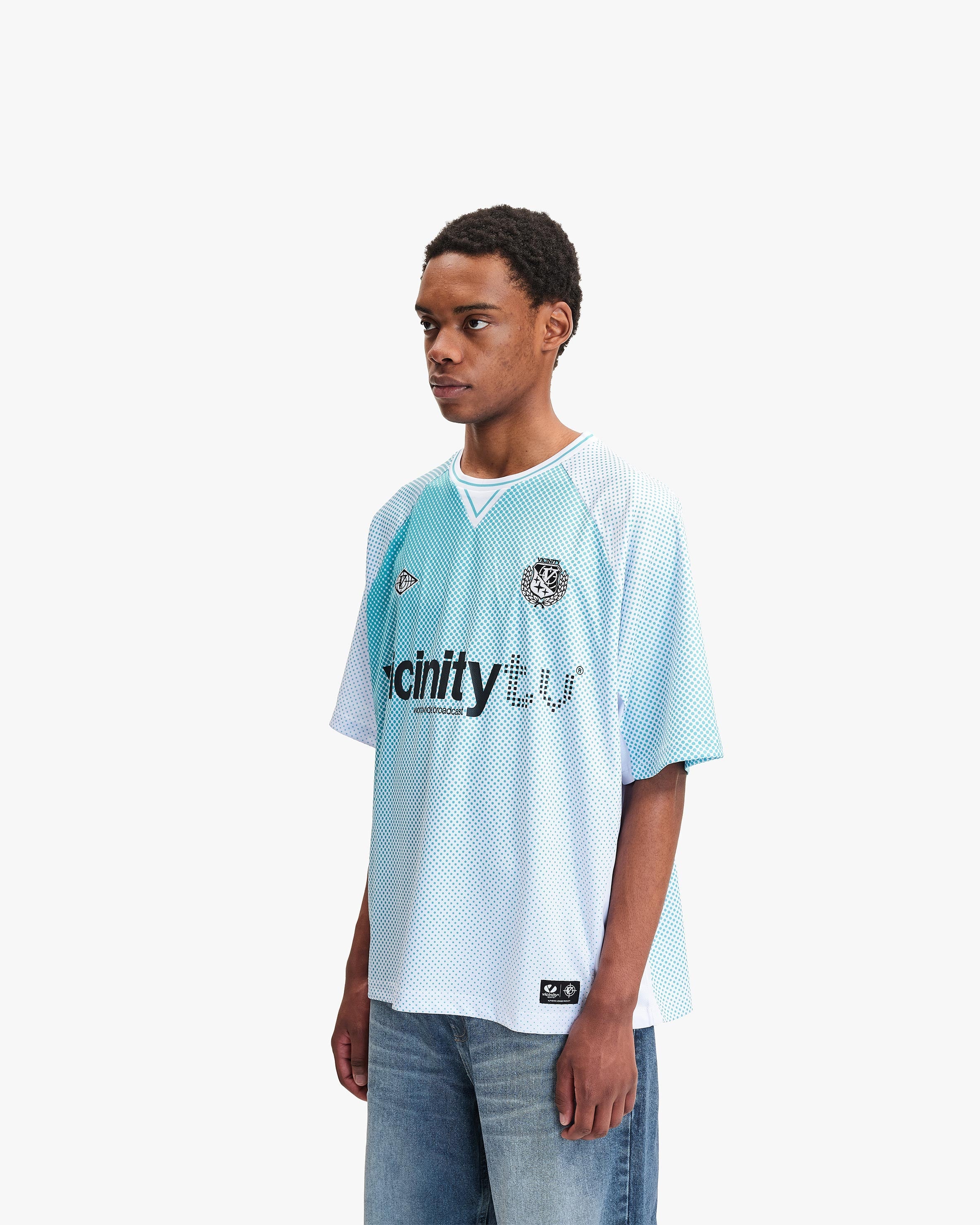 PERFORMANCE JERSEY DOTTED GREEN