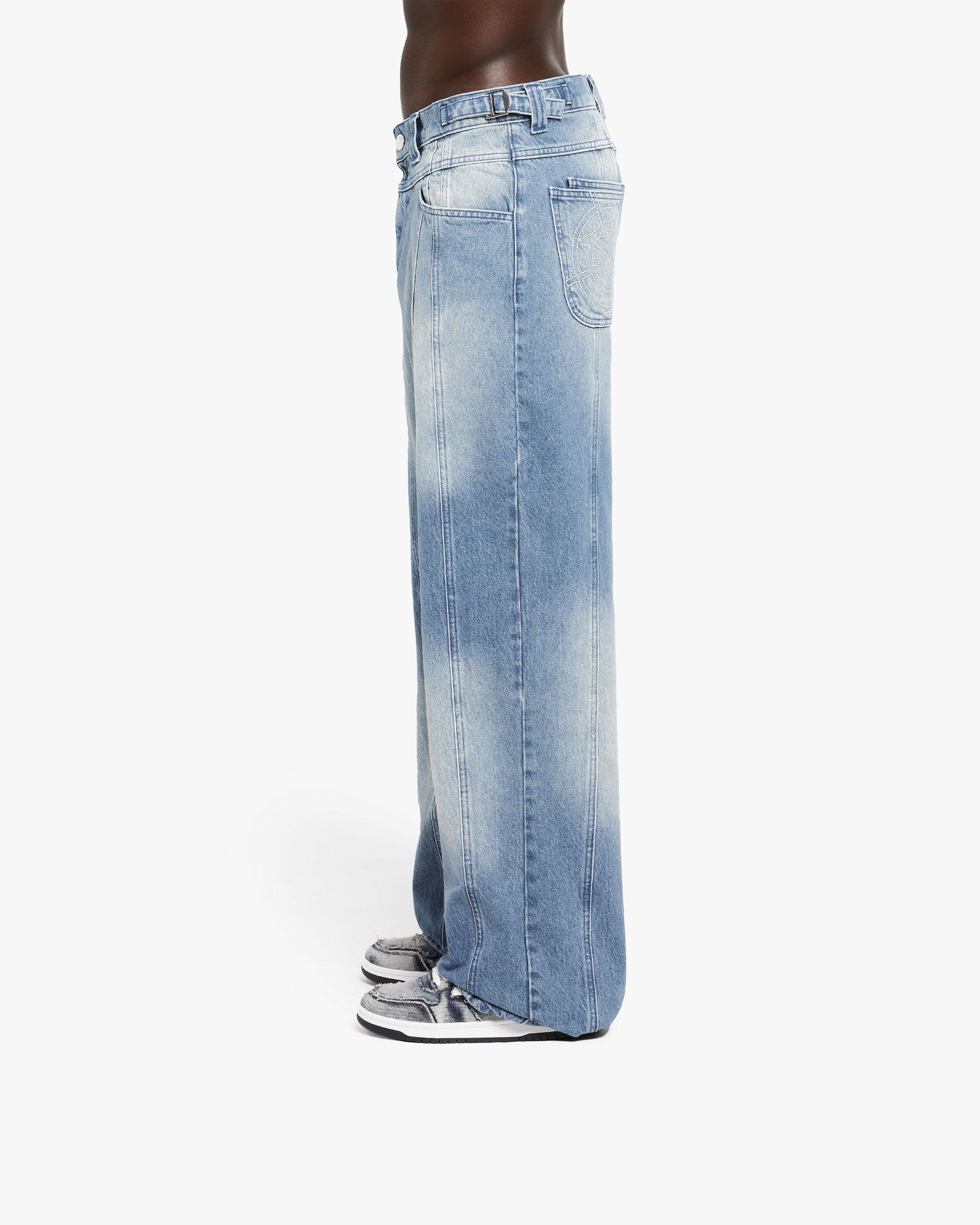 V-LOGO LIGHT BLUE DENIM