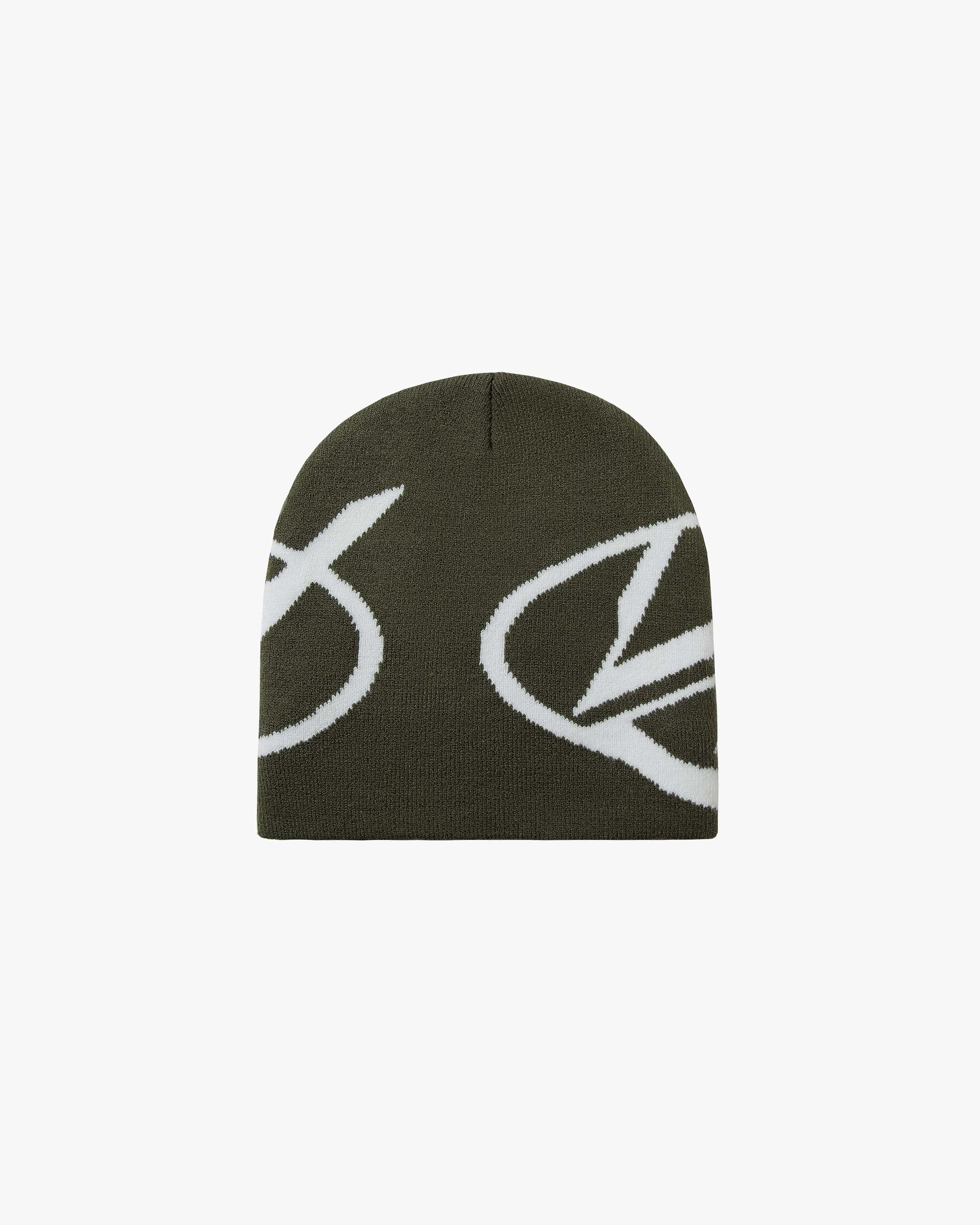 SCRIPT LOGO BEANIE - GREEN