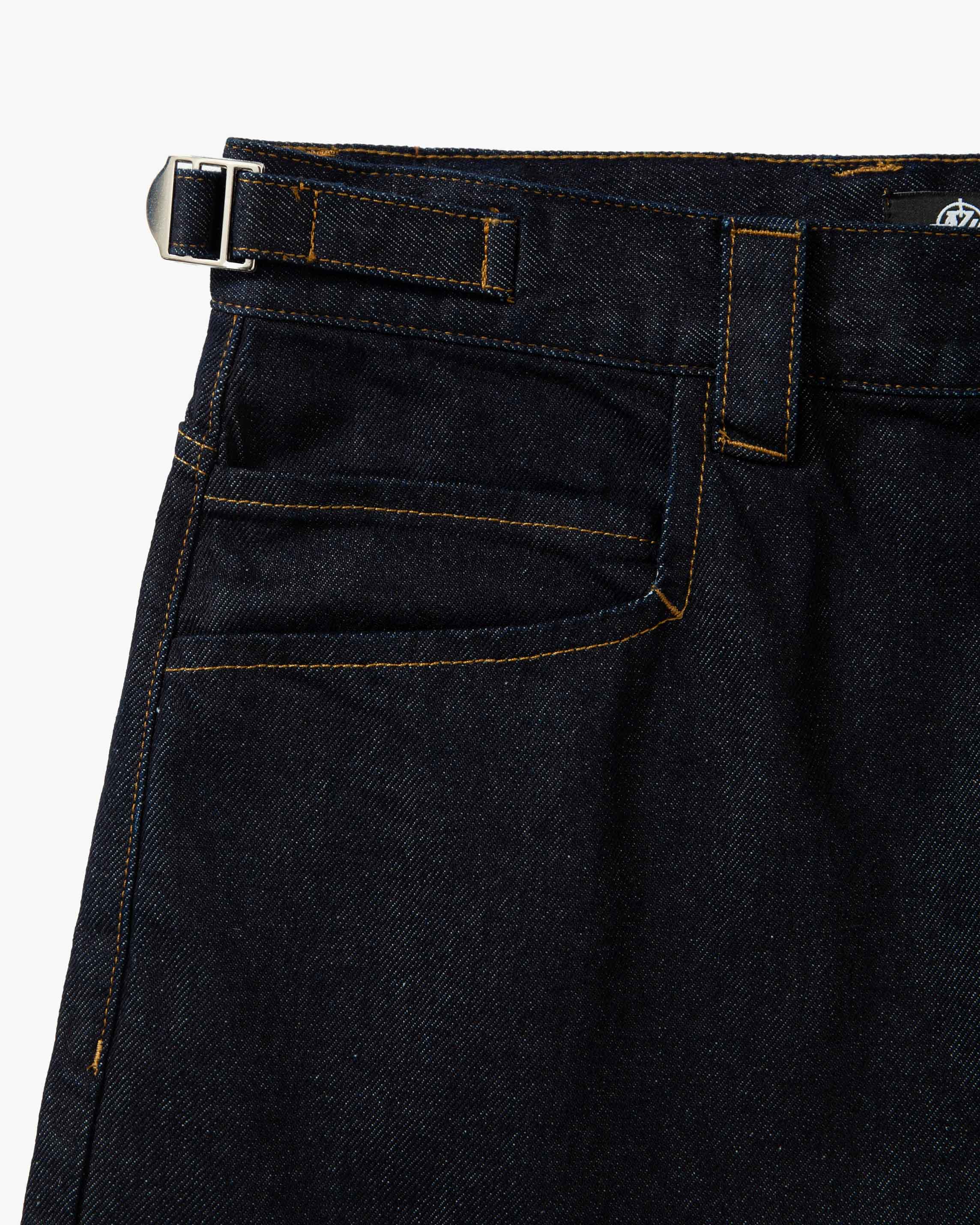 RAW DENIM JORTS