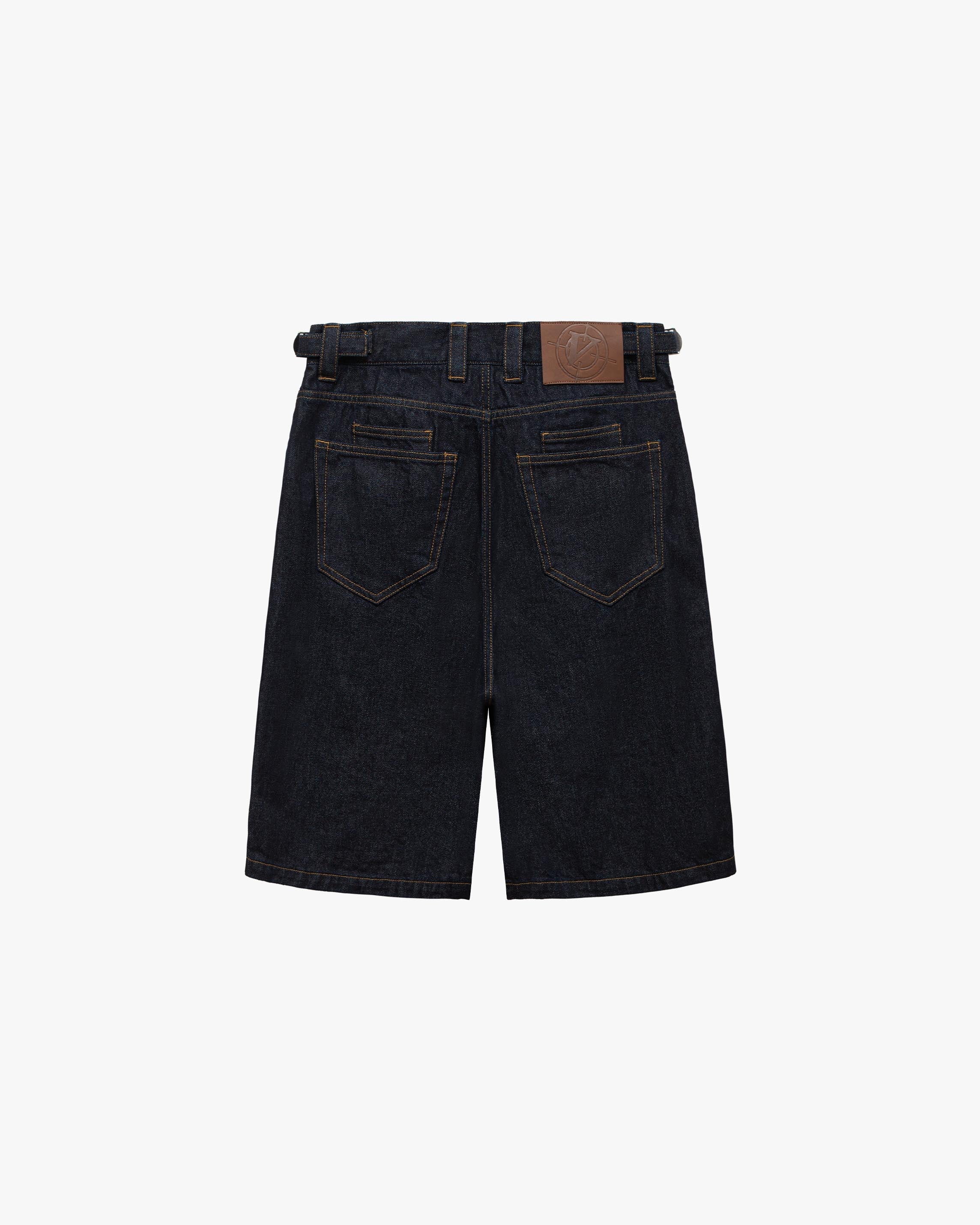 RAW DENIM JORTS
