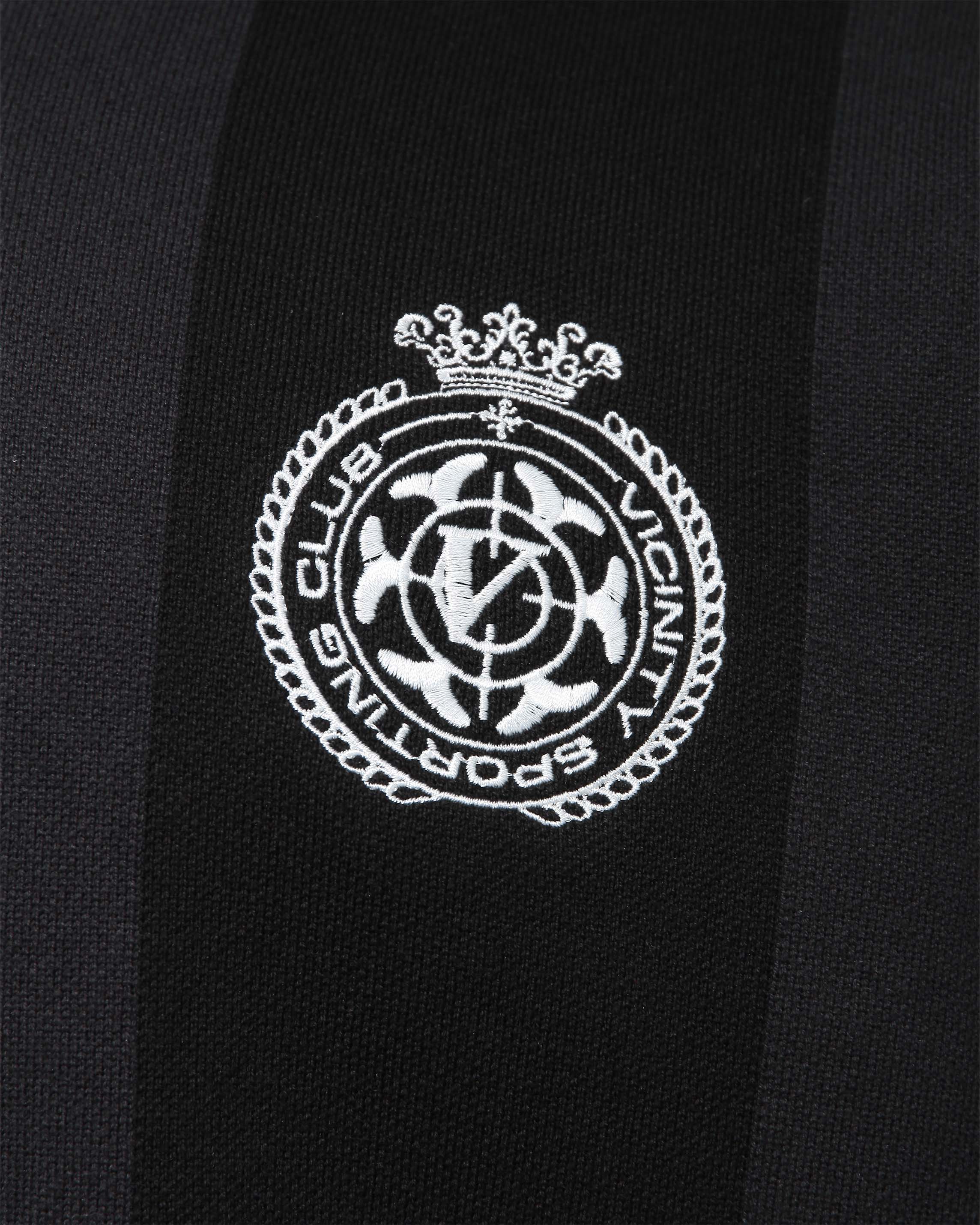 SPORTS TEAM JERSEY KNIT BLACK