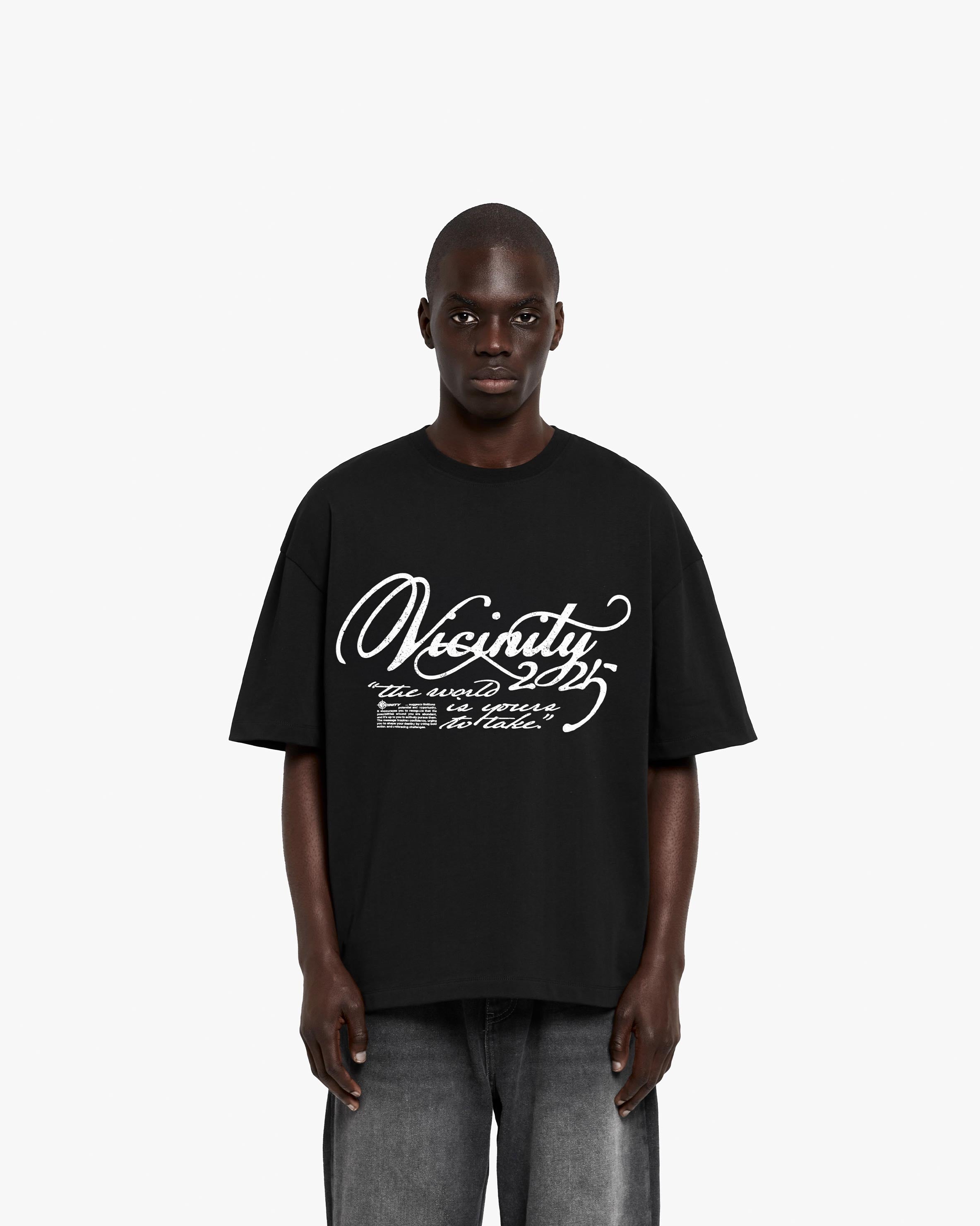 SINUOUS TEE BLACK