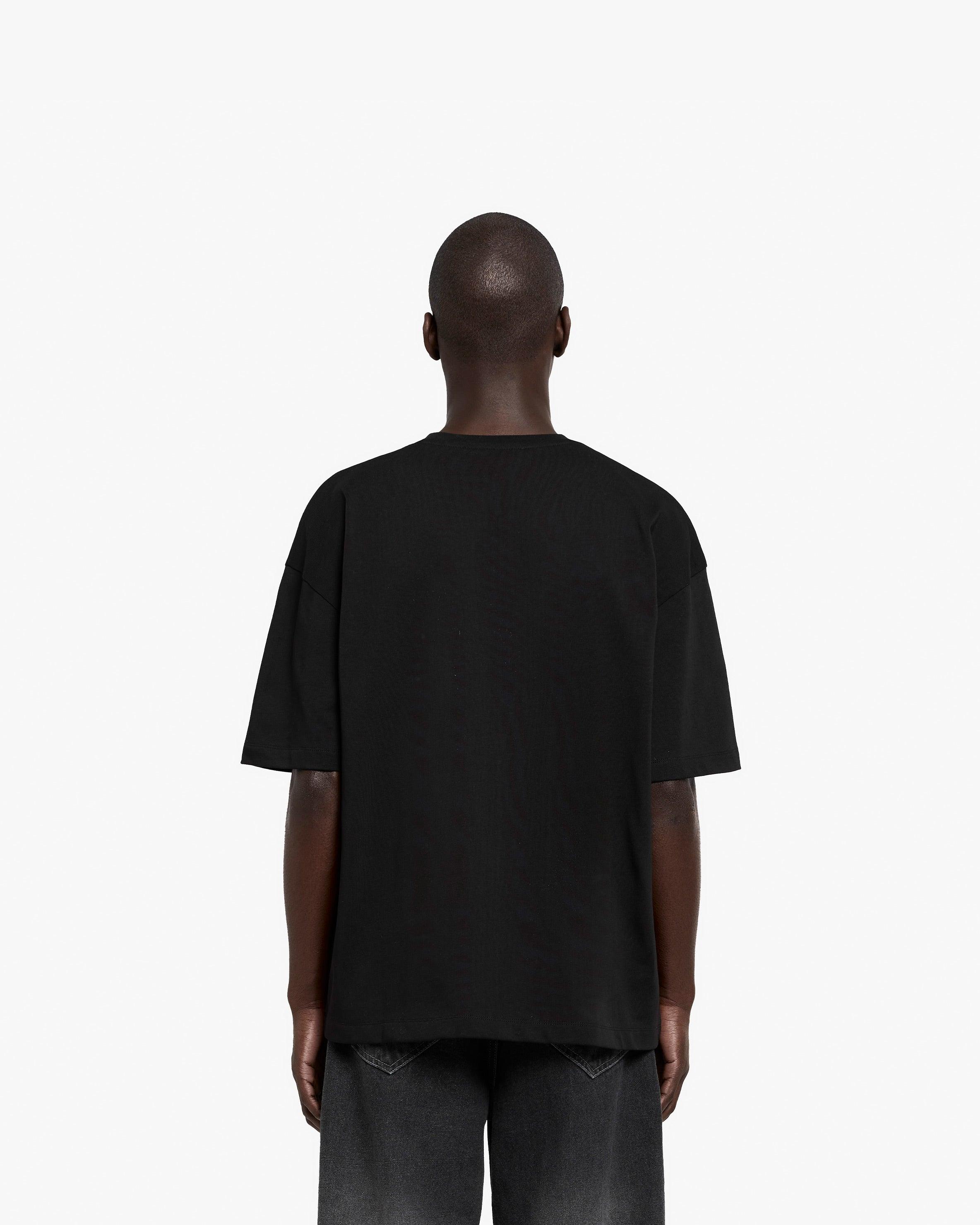 CHROME LOGO TEE BLACK