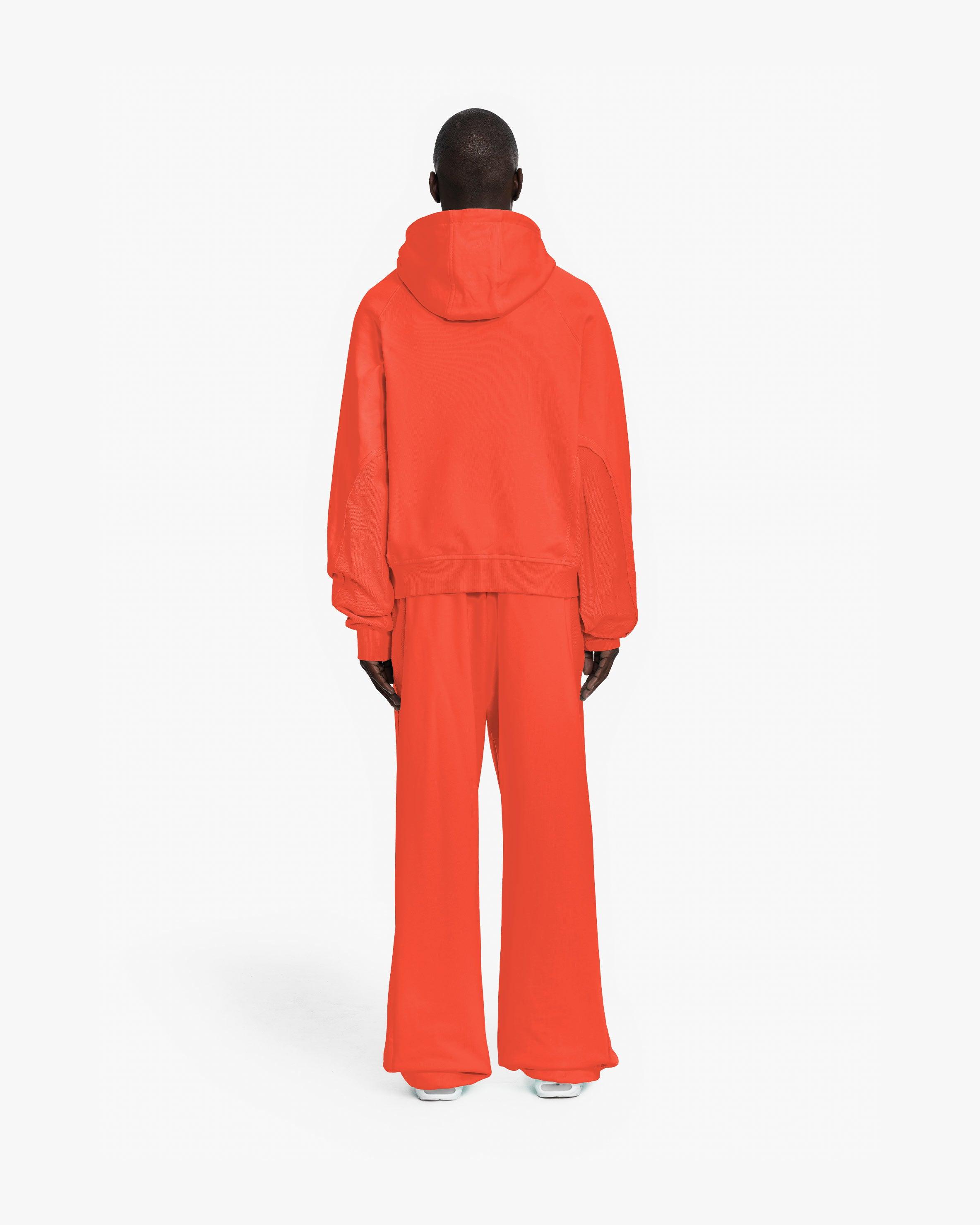 INSIDE OUT ZIP HOODIE STRAWBERRY