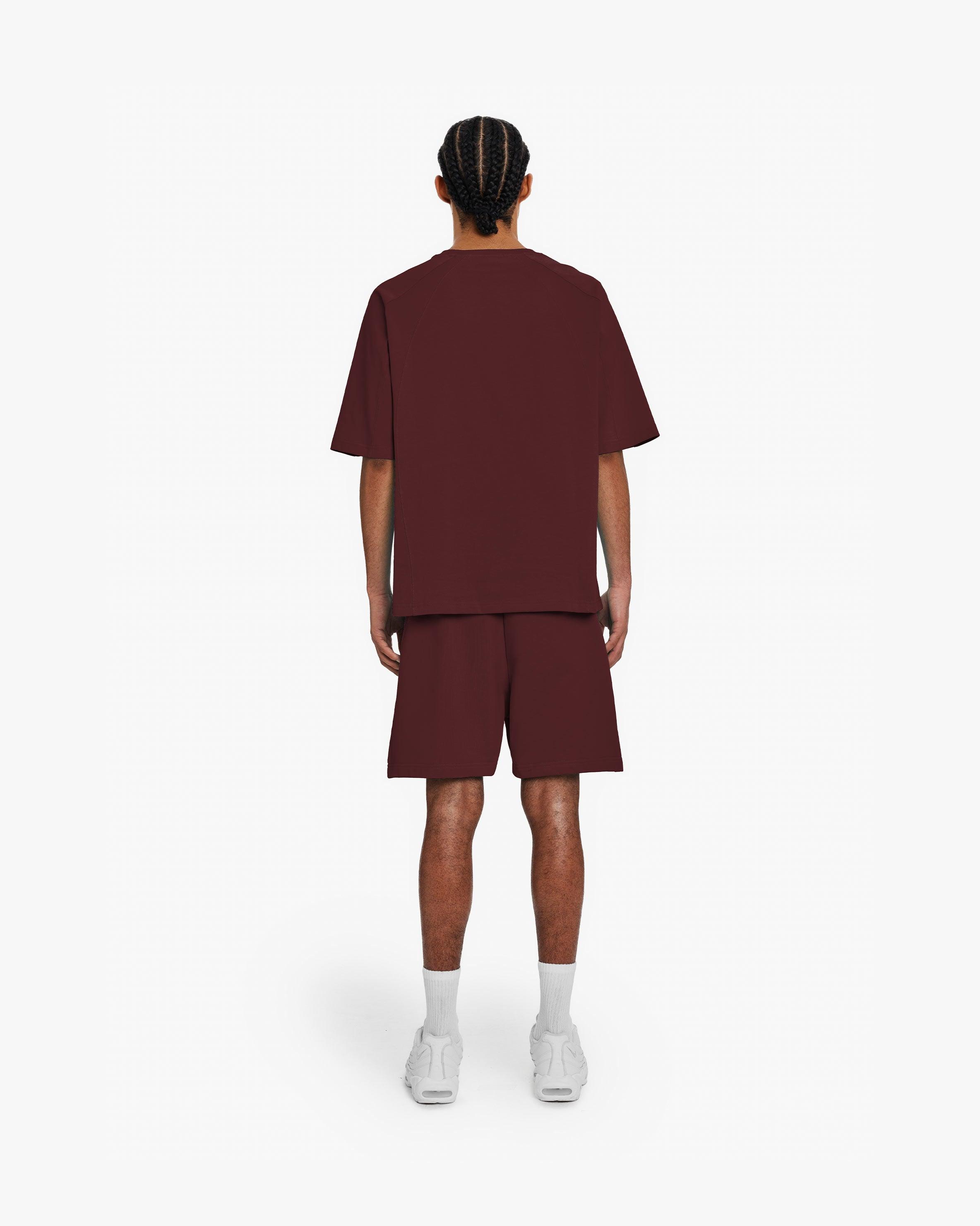 T-SHIRT WINE RED
