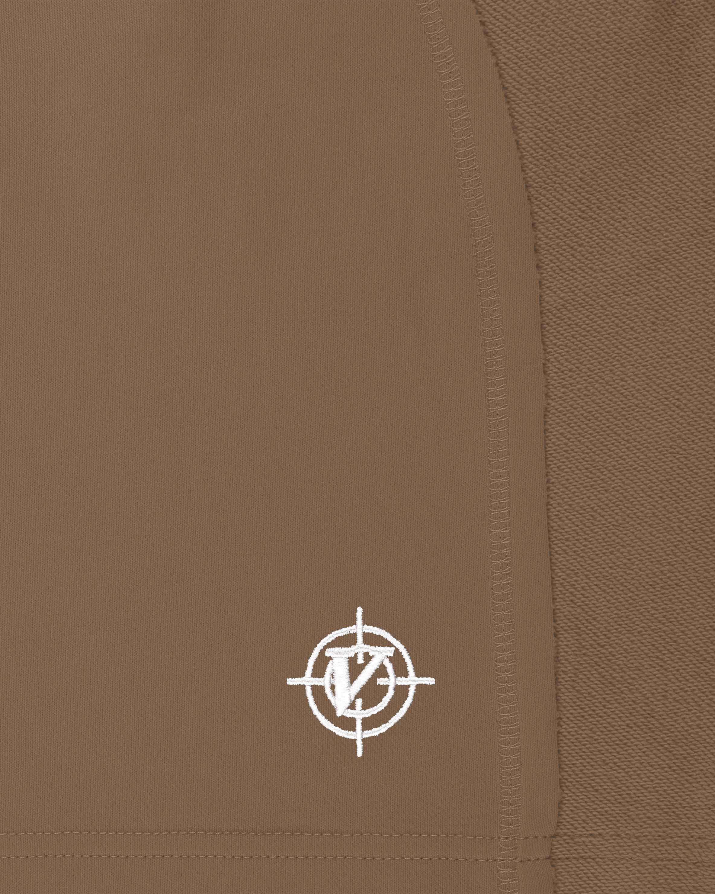 INSIDE OUT SHORTS CHOCOLATE BROWN