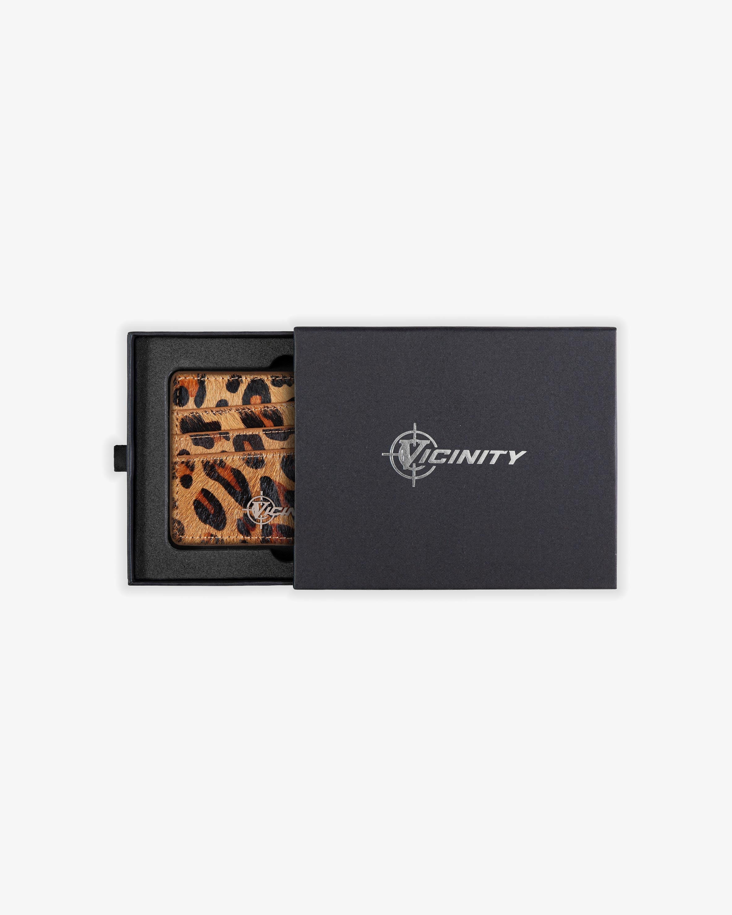 CARDHOLDER LEOPARD