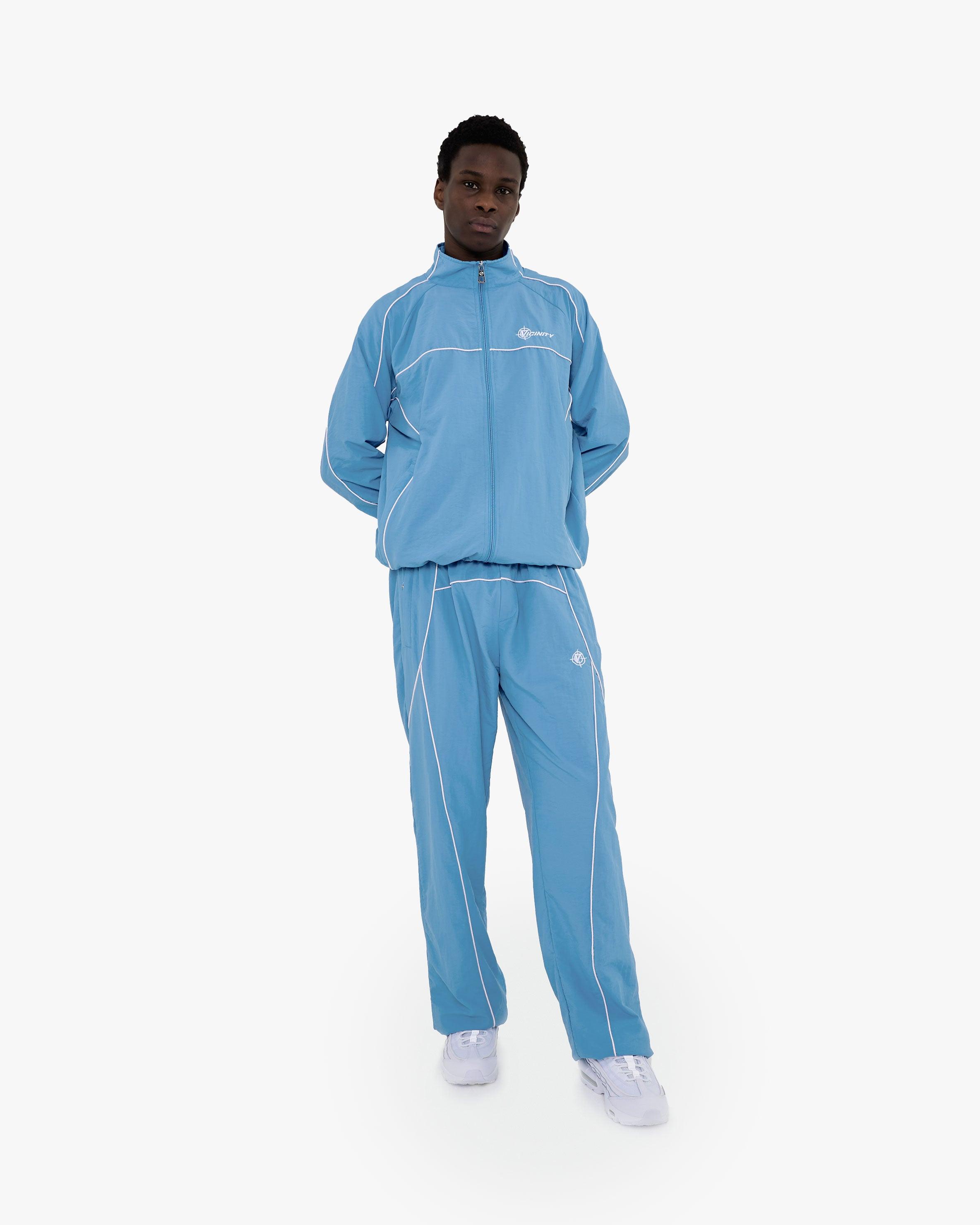 TRACK JACKET SKY BLUE