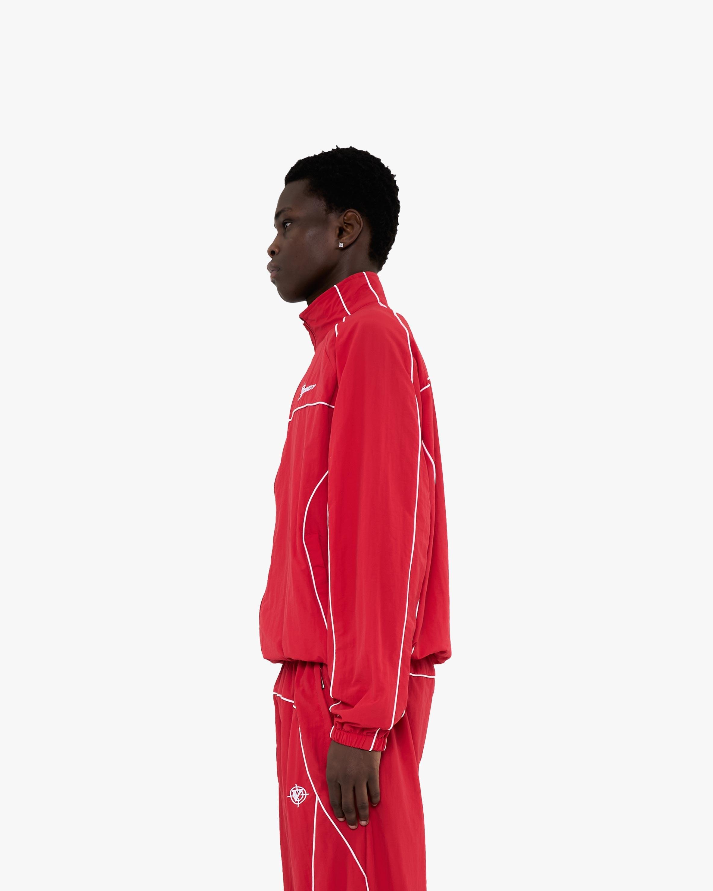 TRACK JACKET RED