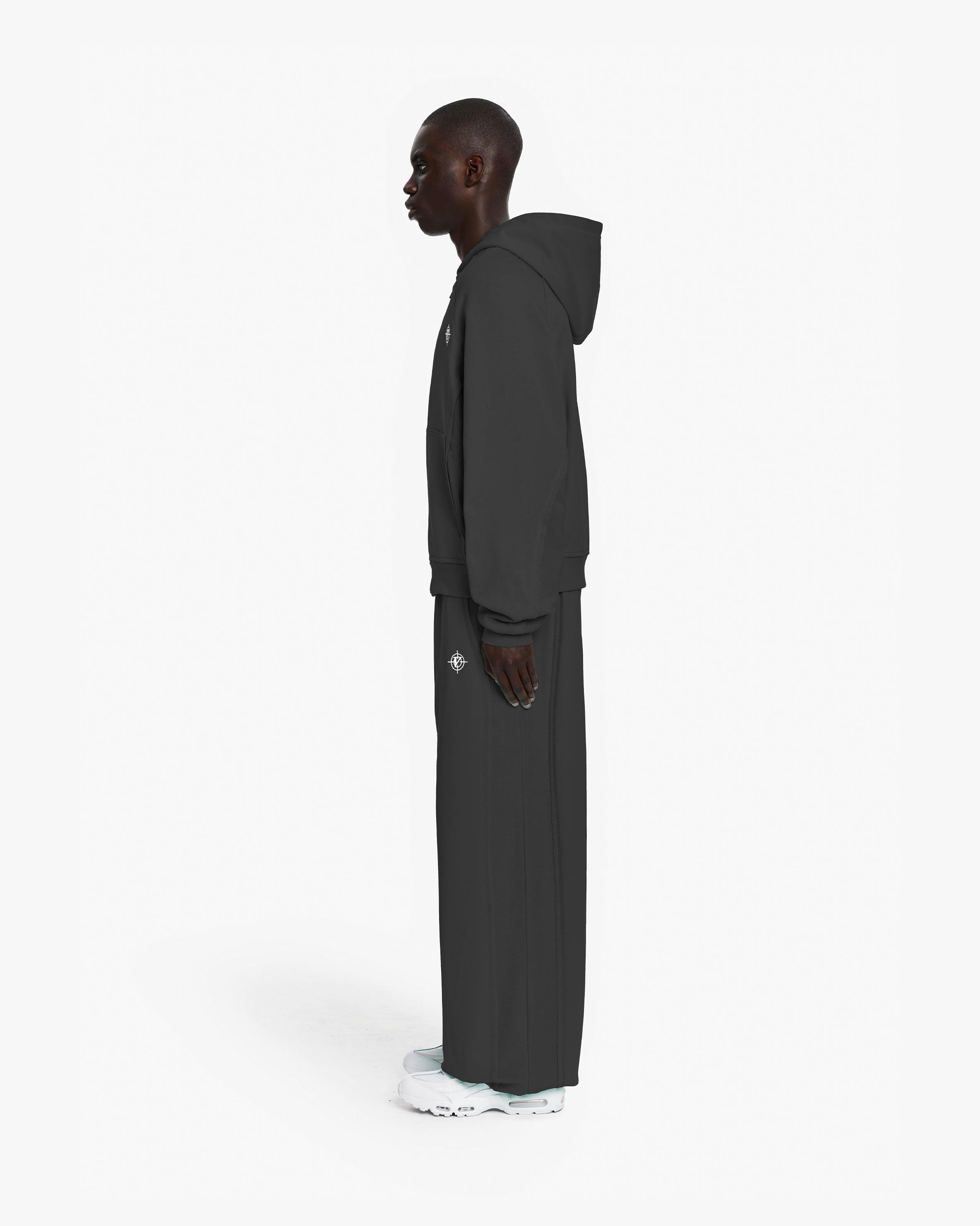 INSIDE OUT ZIP HOODIE ASH GREY (OLD SIZING)