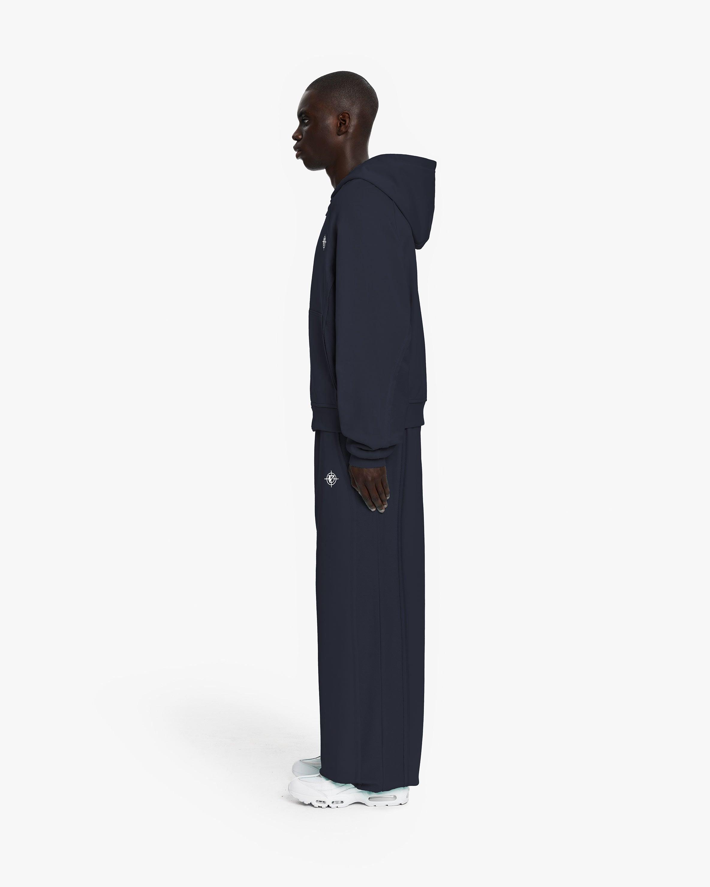 INSIDE OUT ZIP HOODIE NAVY (OLD SIZING)