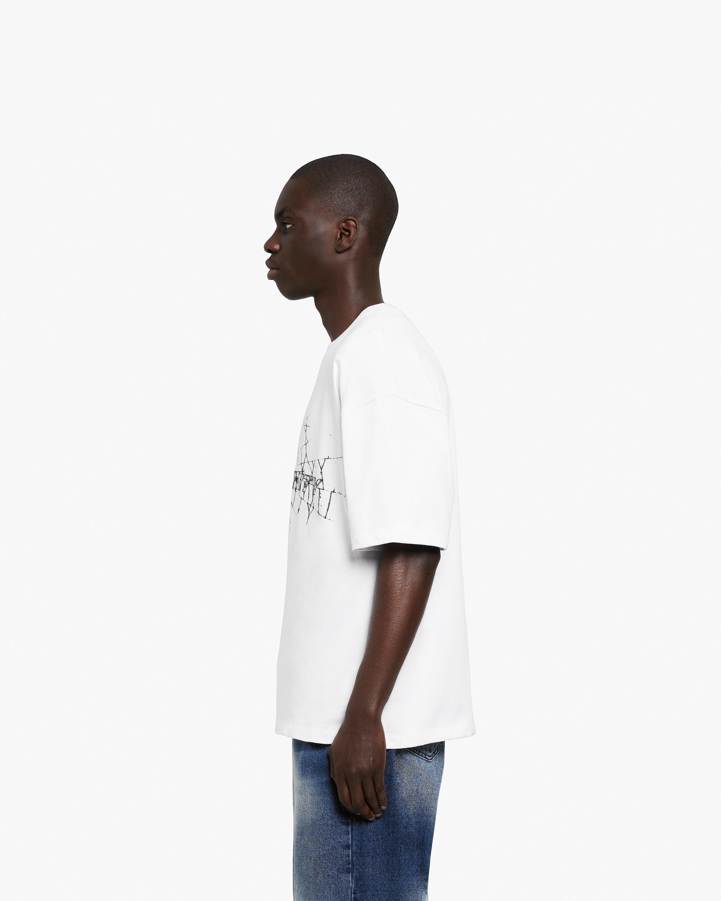 WEB LOGO TEE WHITE