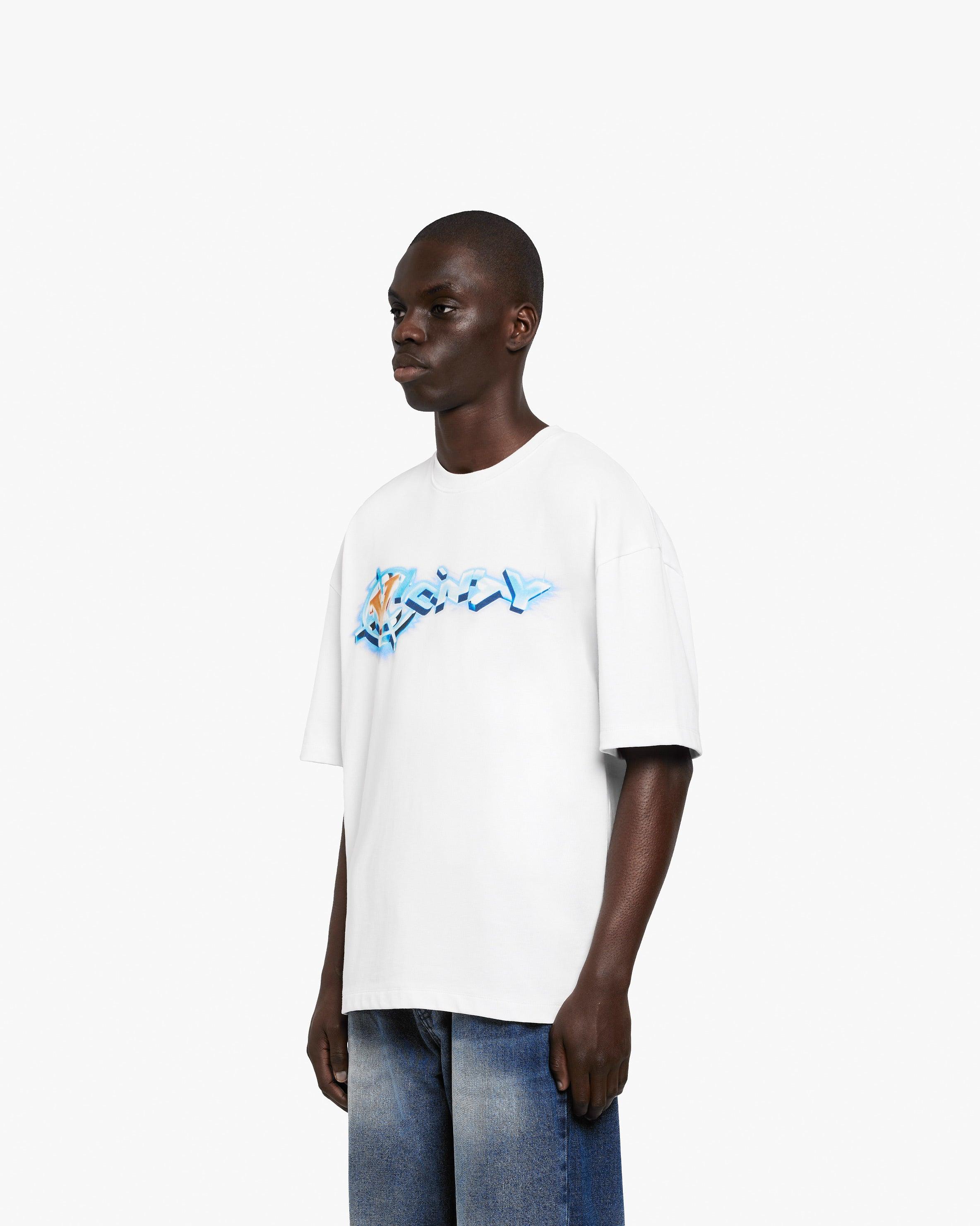 CHROME LOGO TEE WHITE