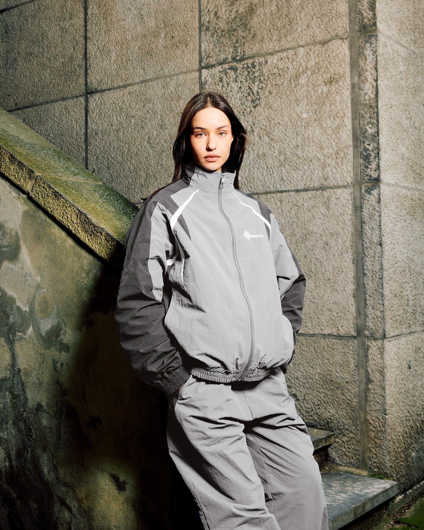 TRACK JACKET V2 BELUGA