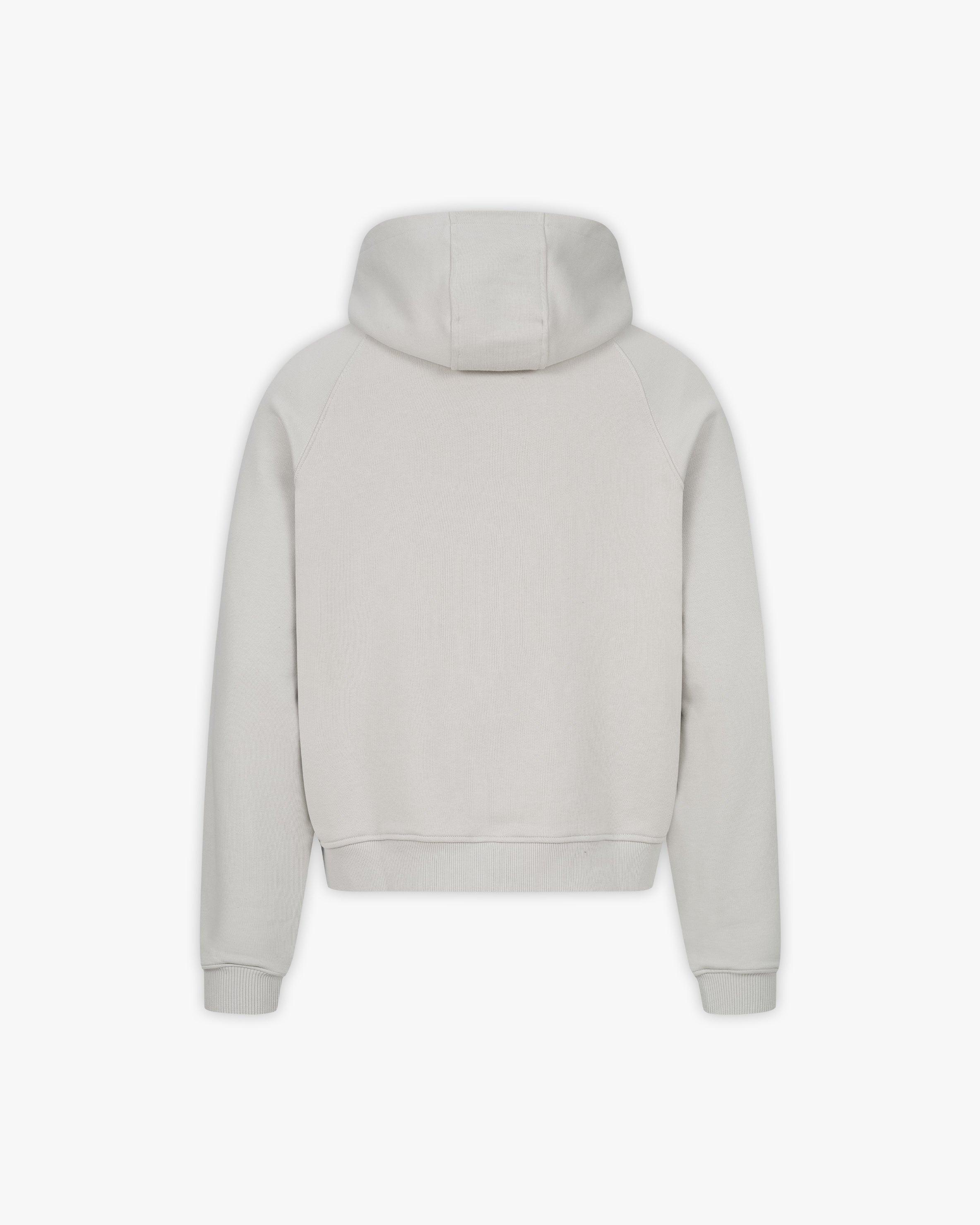 SHOOTING HOUSE ZIP HOODIE LIGHT GREY