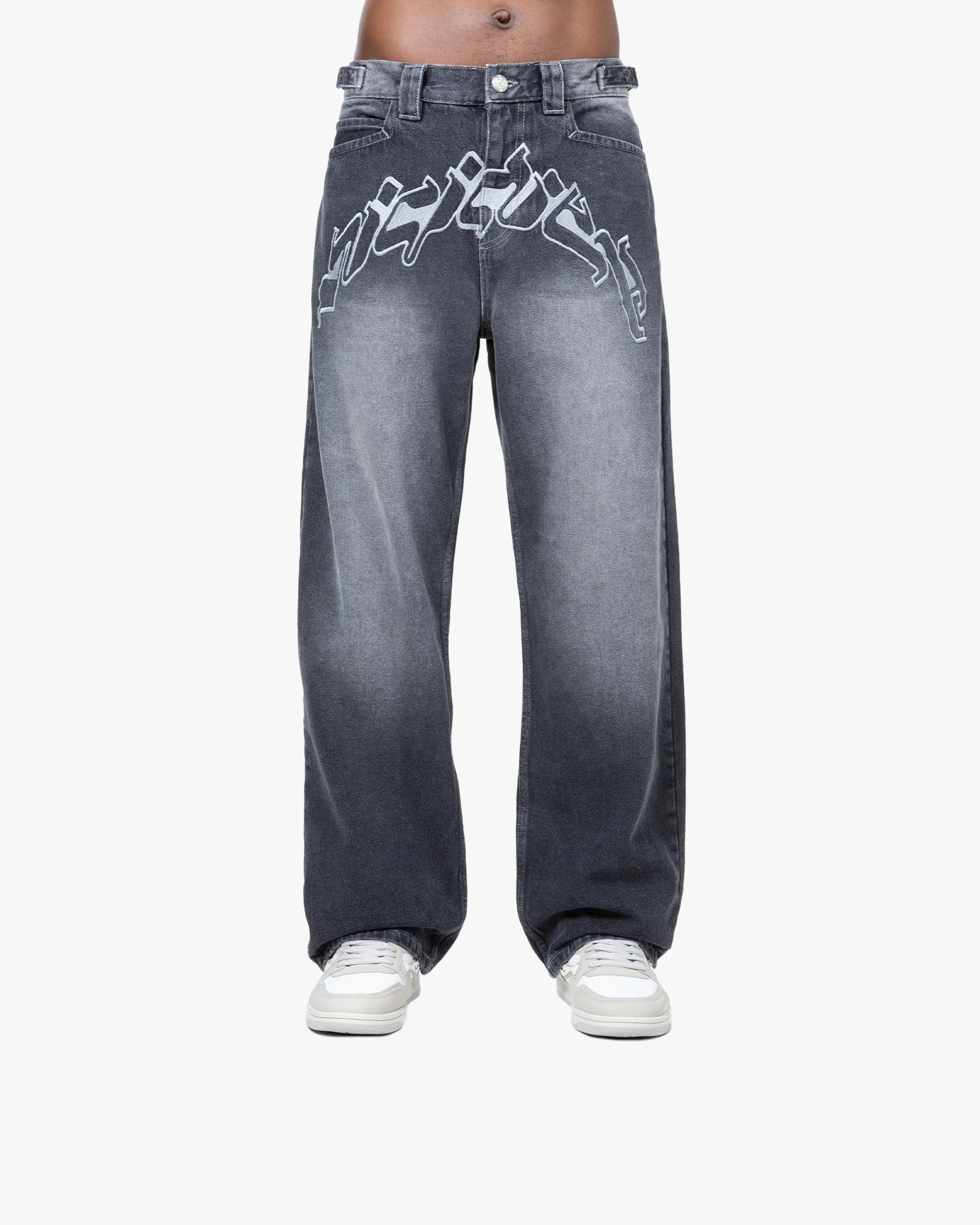 OUTLINED MIRAGE DENIM GREY / WHITE