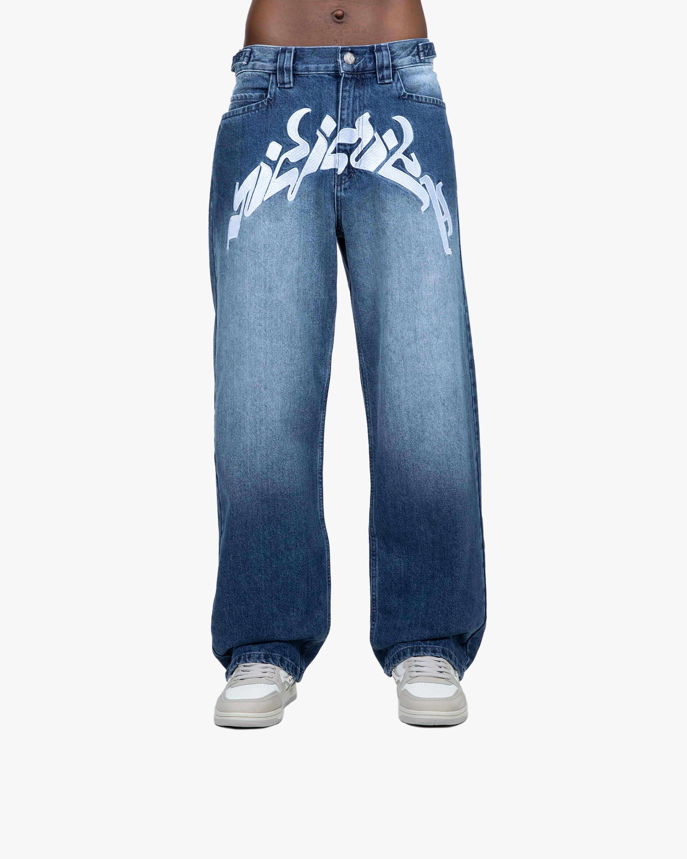 MIRAGE DENIM DARK BLUE / WHITE