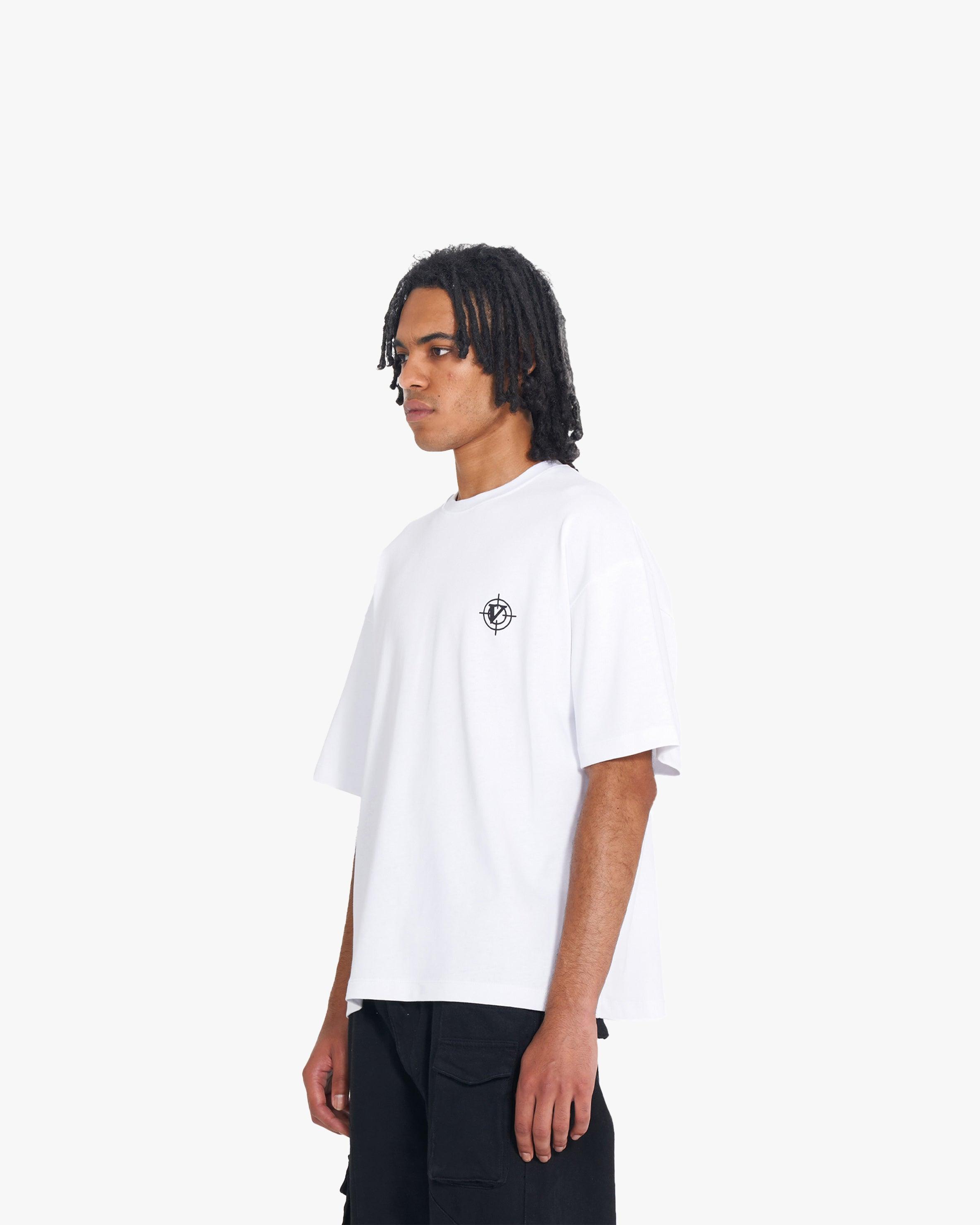 V-LOGO TEE WHITE