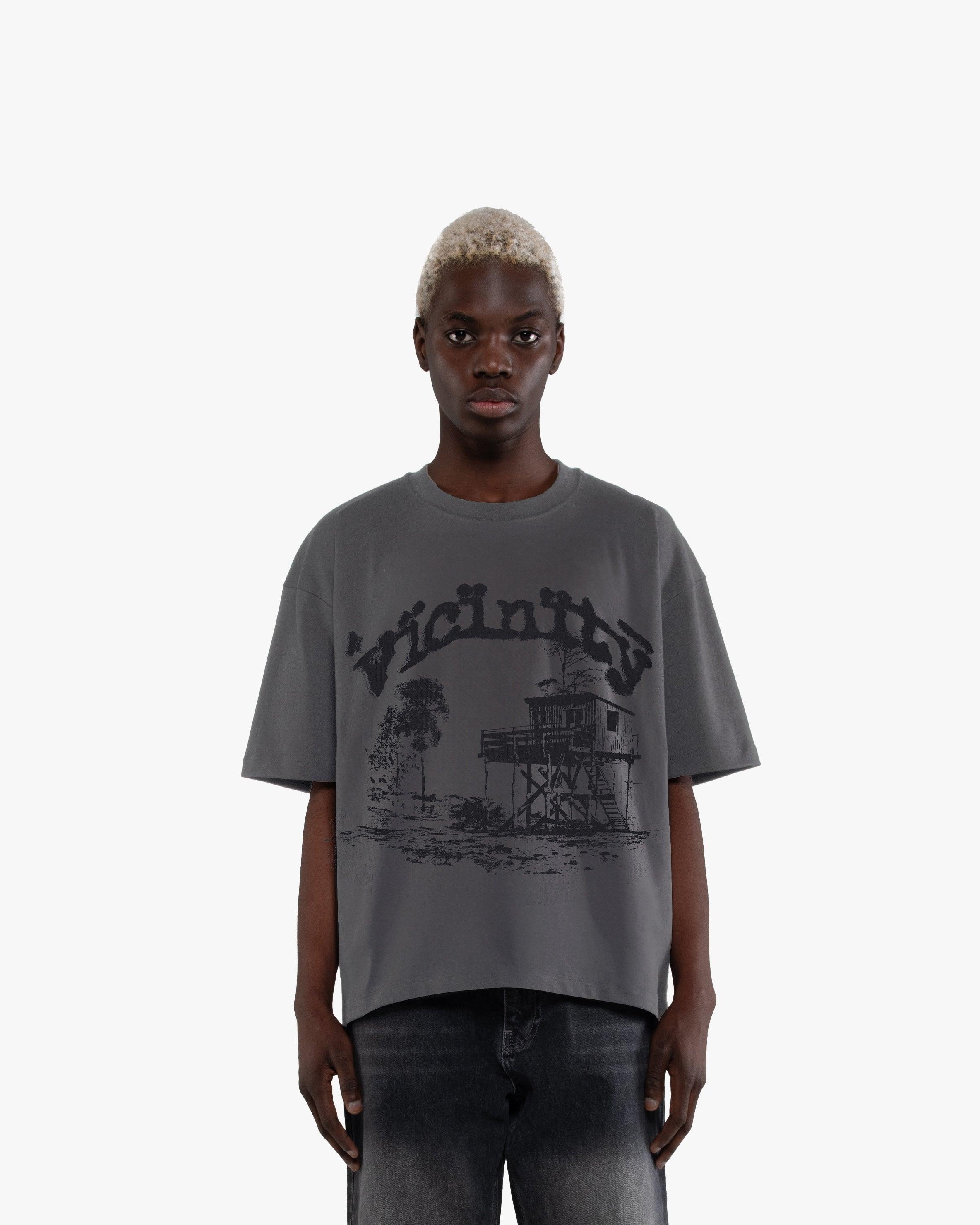 SHOOTING HOUSE TEE DARK GREY