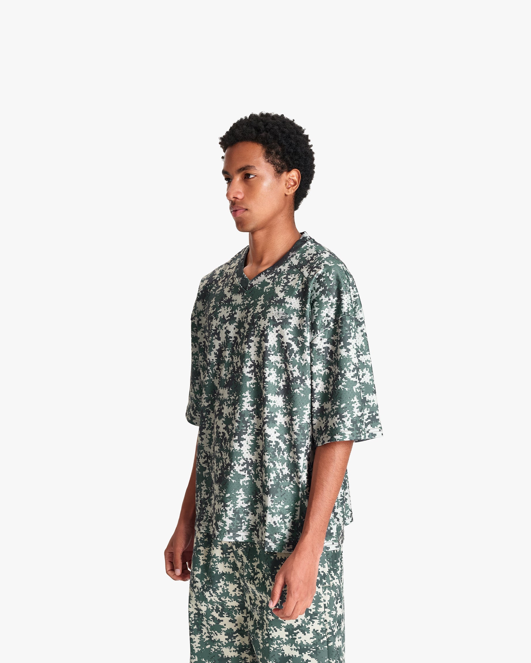 MESH JERSEY PIXEL CAMO