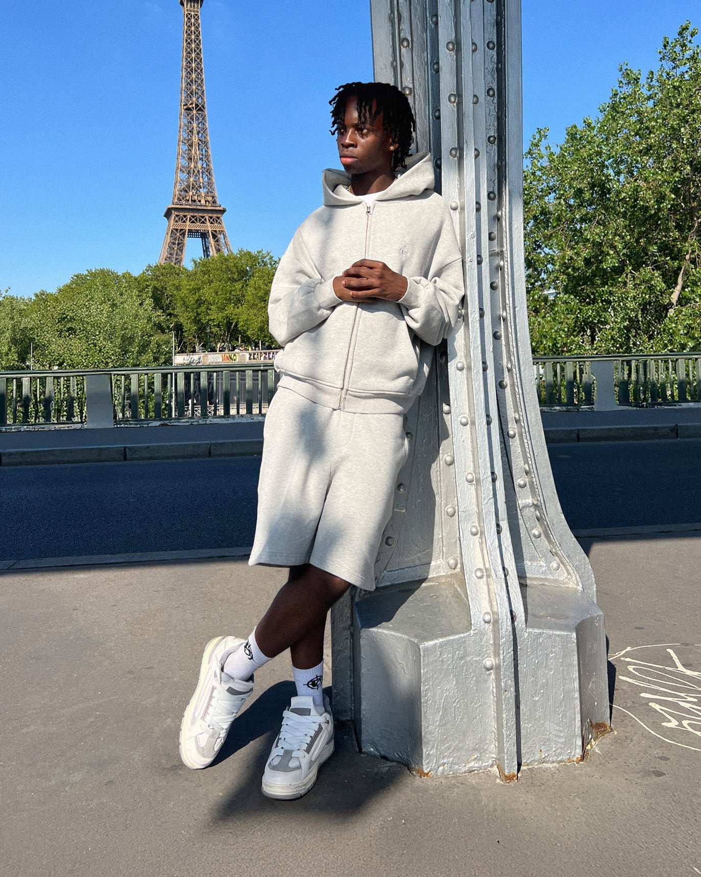 SOFTS SHORTS GREY MELANGE