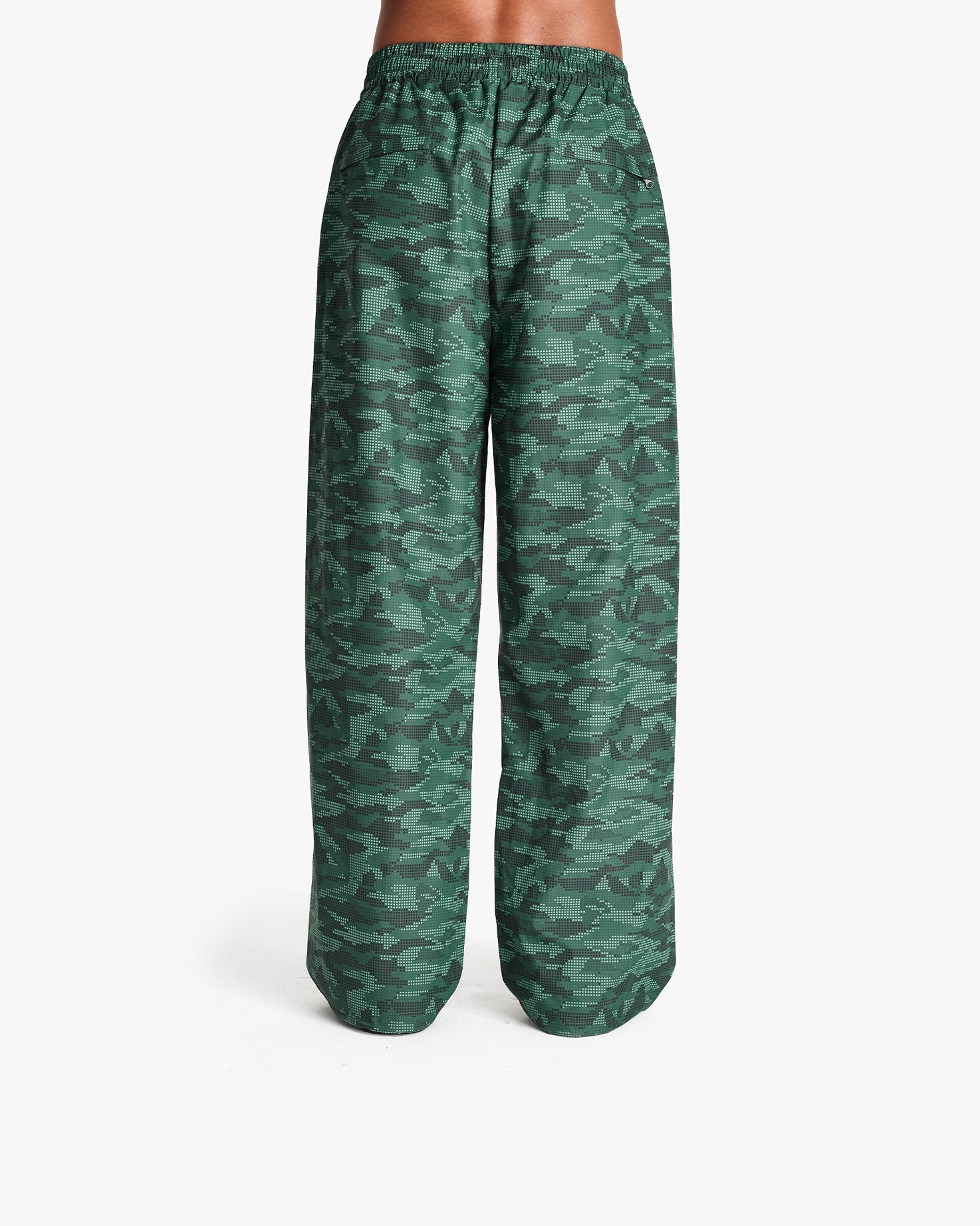TRACK PANTS DOTTED CAMO GREEN