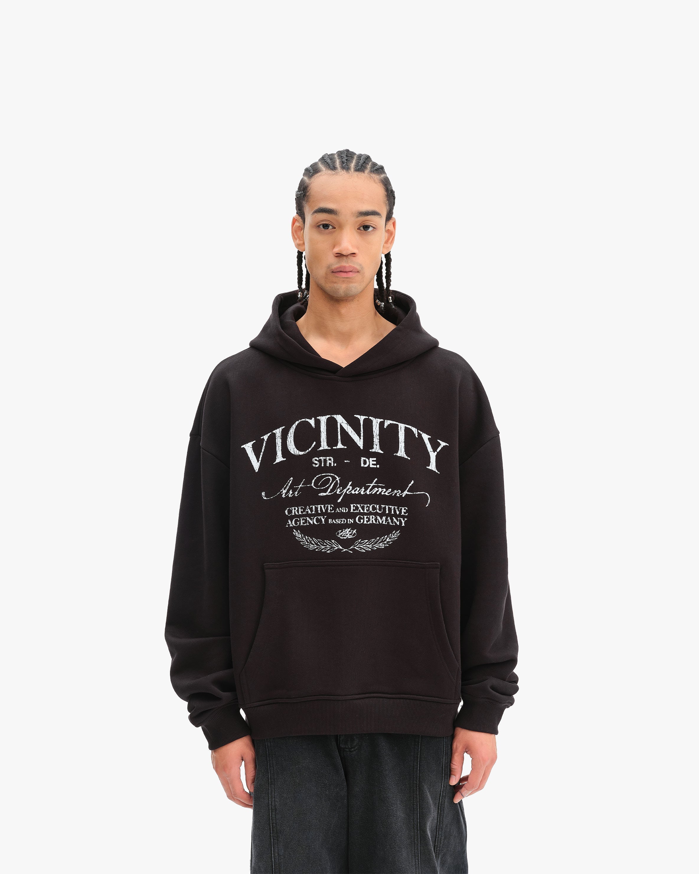 ART DEPARTMENT HOODIE BLACK