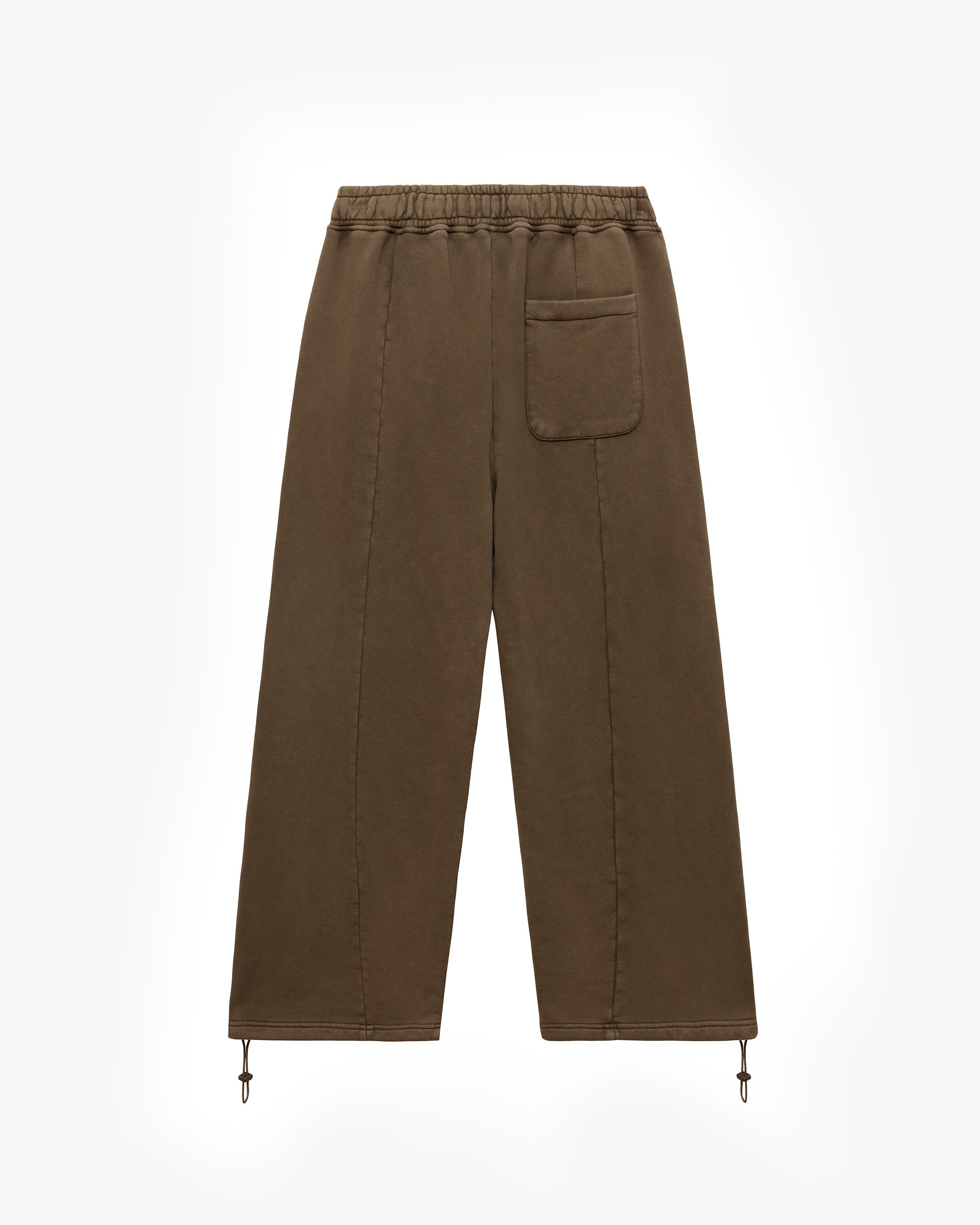 ACID WASHED JOGGER BROWN