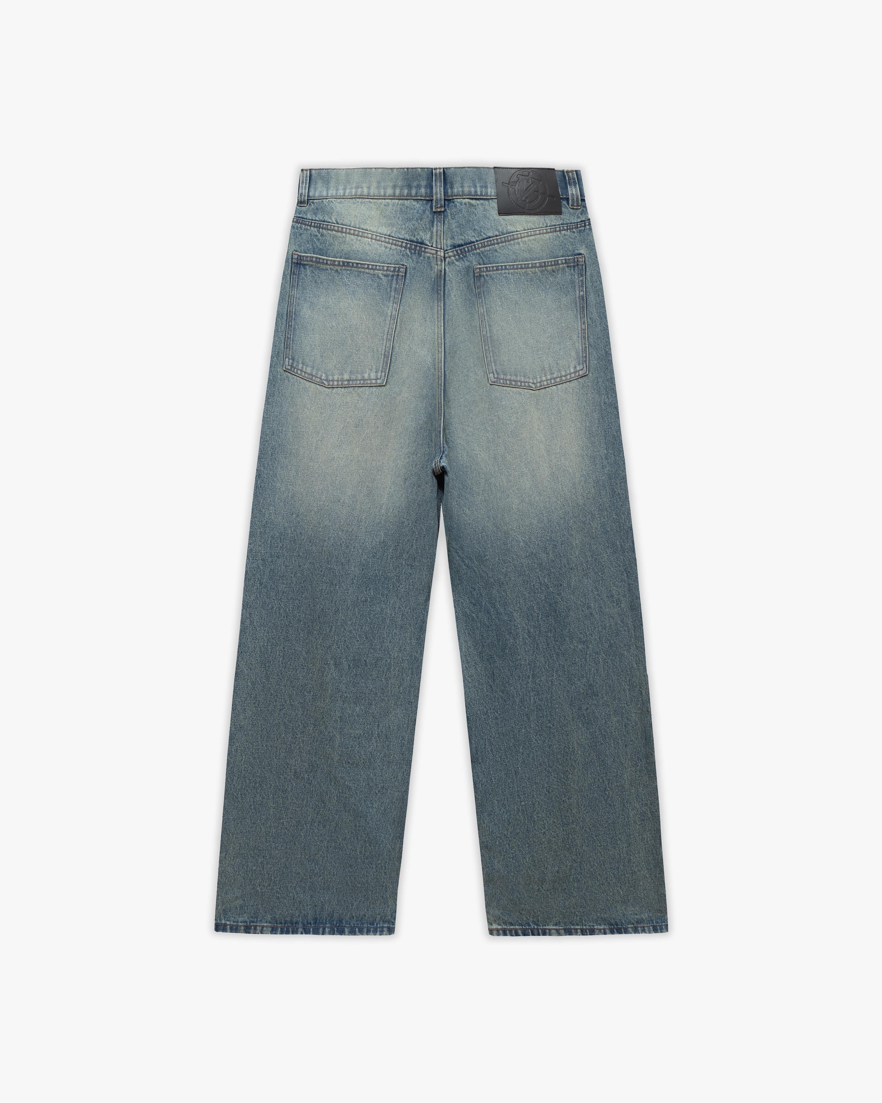 THE BAGGY DENIM PETROL WASHED