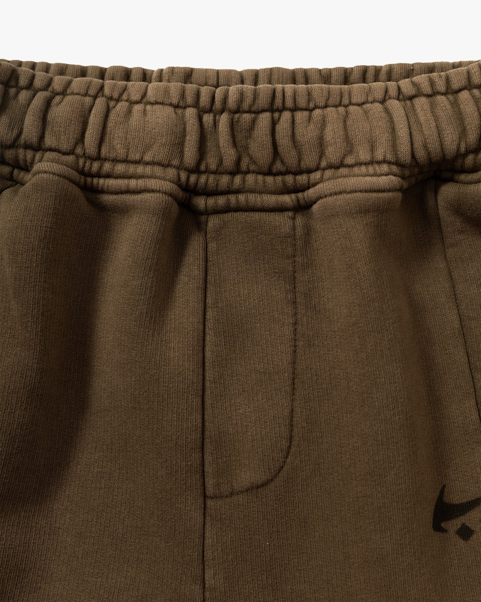 ACID WASHED JOGGER BROWN