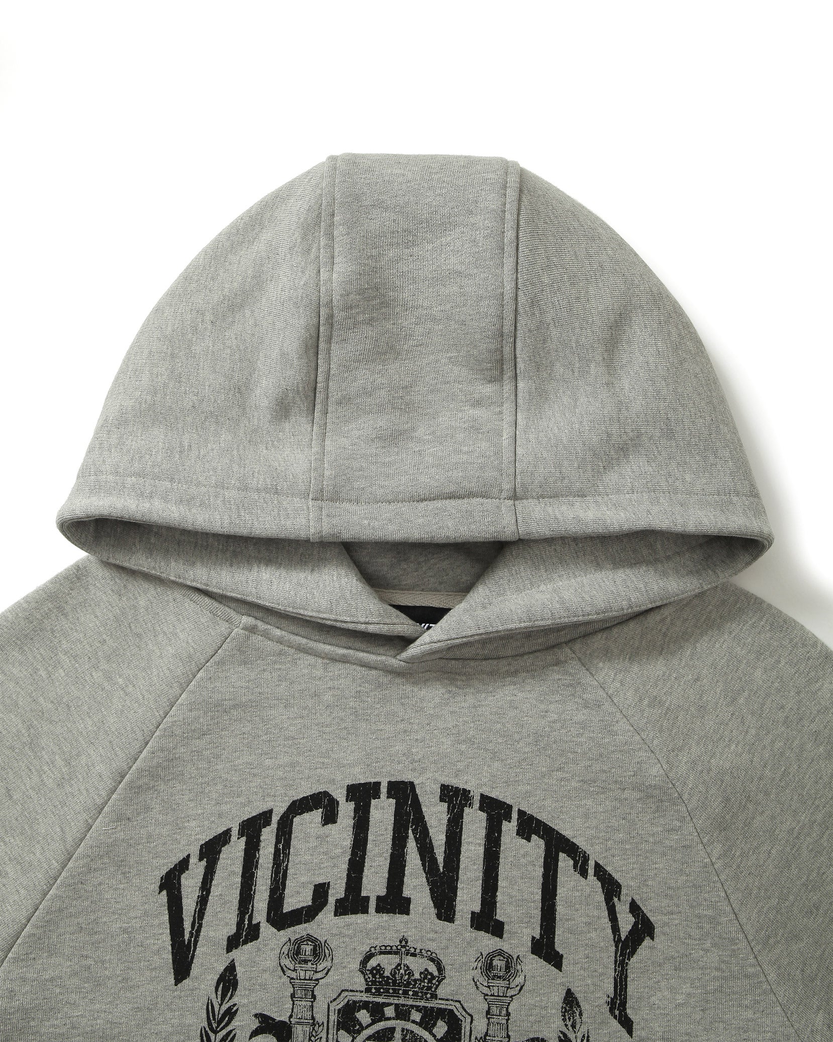 INSTITUTE HOODIE GREY MELANGE