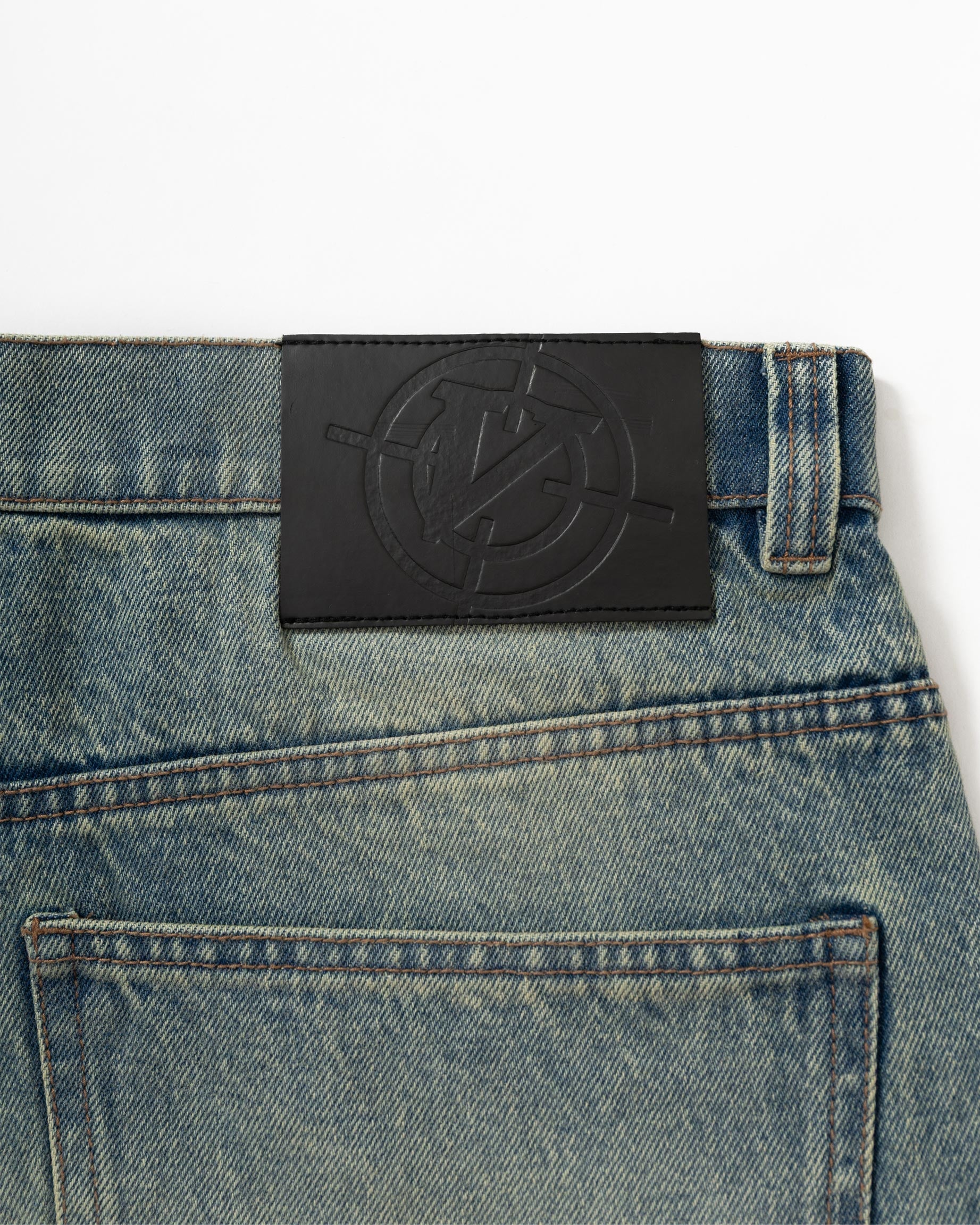 THE BAGGY DENIM PETROL WASHED