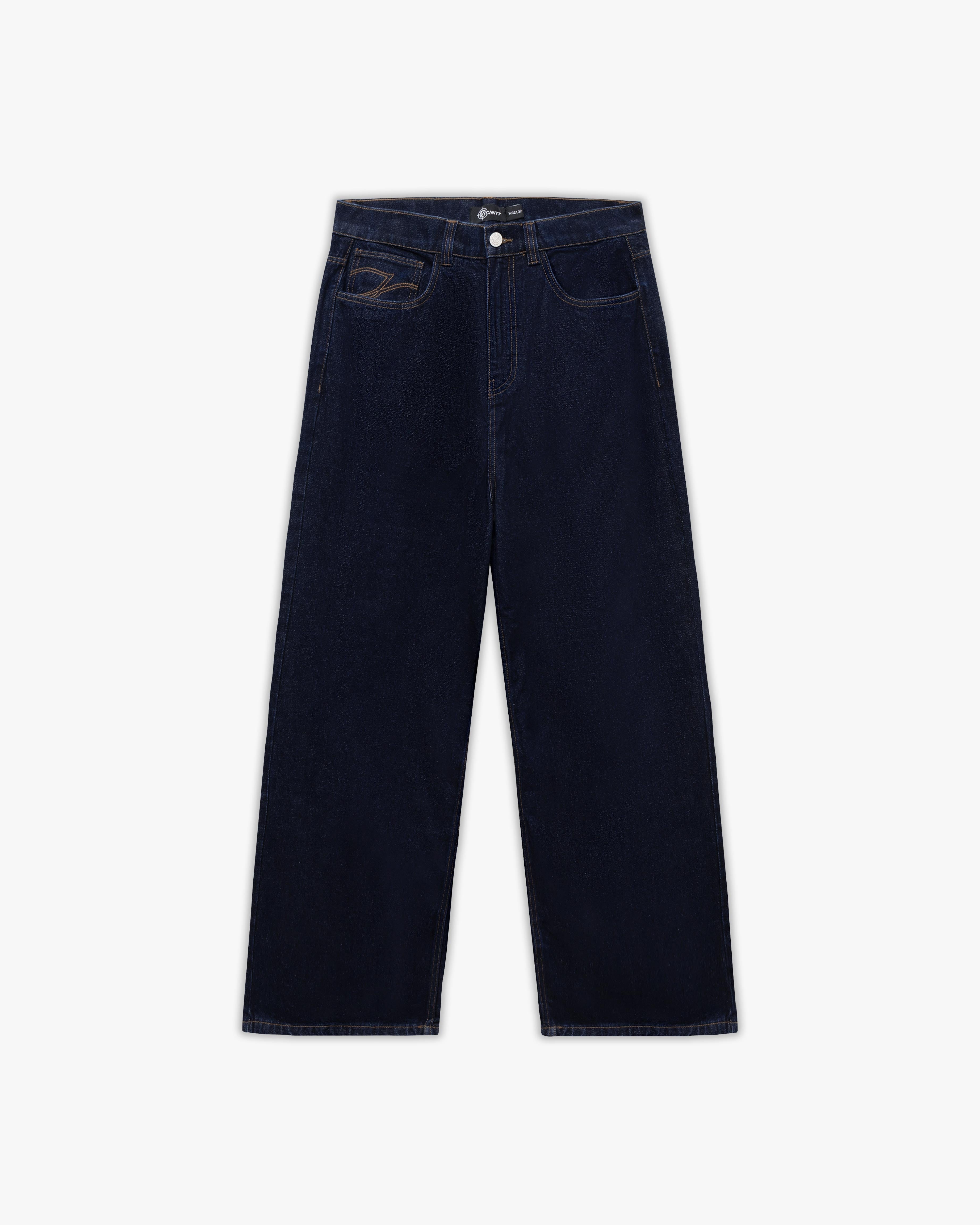 THE BAGGY DENIM RAW BLUE